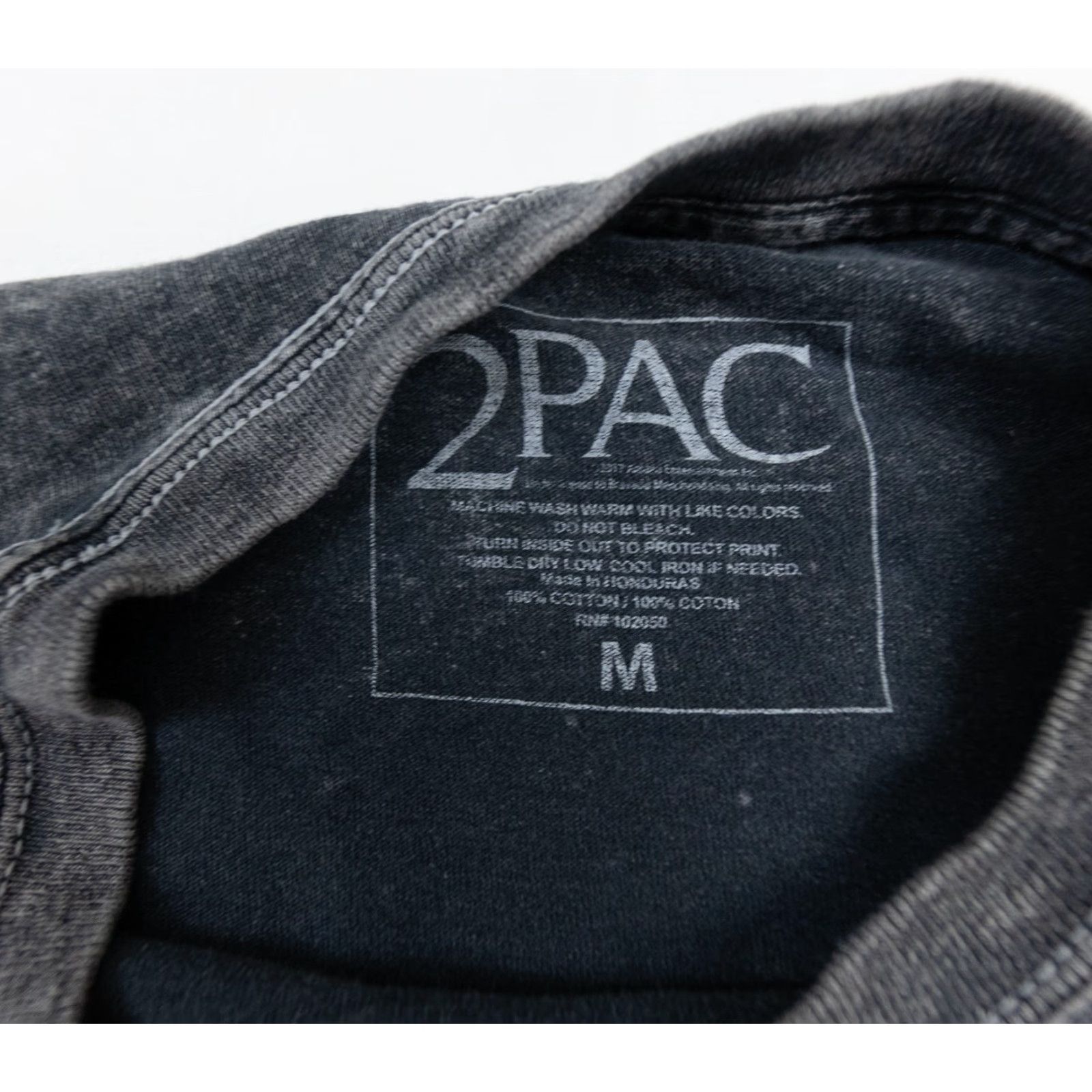 Vintage Tupac Shirt Mens Medium Gray 2pac Hip Hop Tee Crewneck Short Sleeve Logo Graphic Print T-Shirt Decade Hip Hop Brand 2pac Mens Size US M / EU 48-50 / 2 - 5 Thumbnail