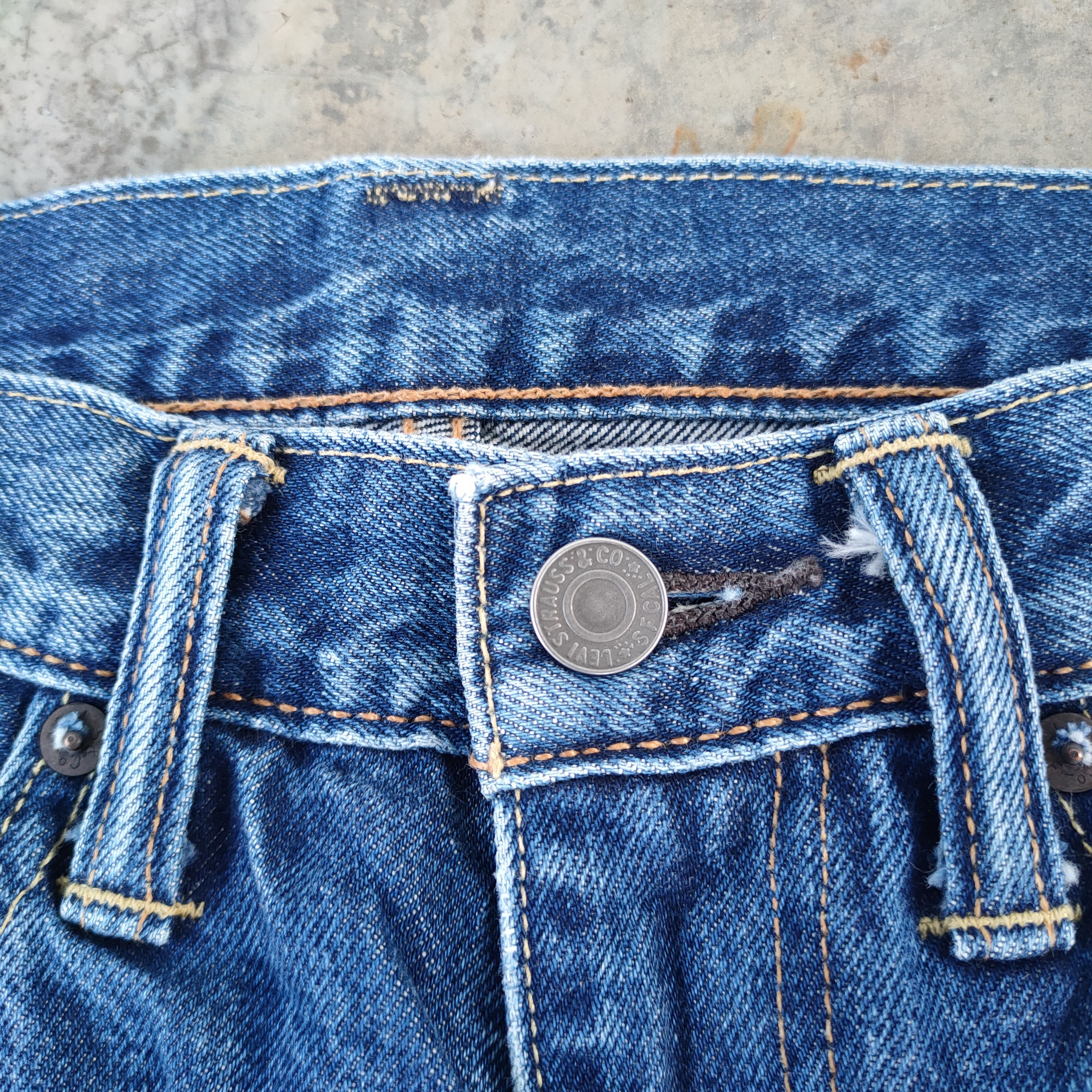 Levi's W30 VINTAGE LEVI'S 511 DISTRESSED JEANS DENIM PANTS Size US 30 / EU 46 - 6 Thumbnail