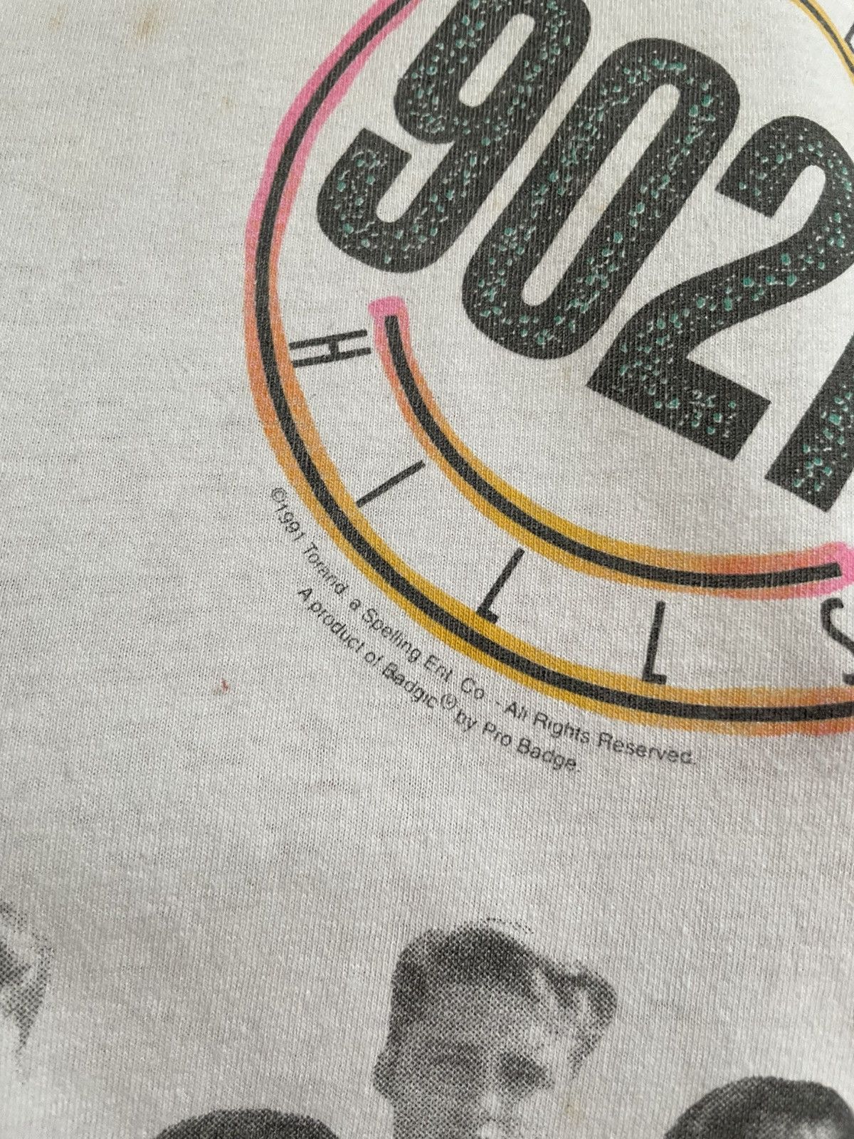 Vintage Rare Beverly Hills 90210 Vintage 1991 90s T Shirt Tee Size US L / EU 52-54 / 3 - 5 Thumbnail