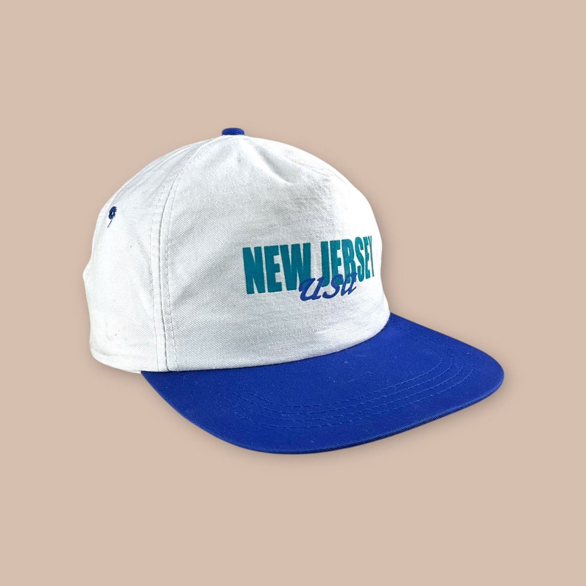 Vintage Vintage 80s-90s NEW JERSY USA Snapback Size ONE SIZE - 2 Thumbnail