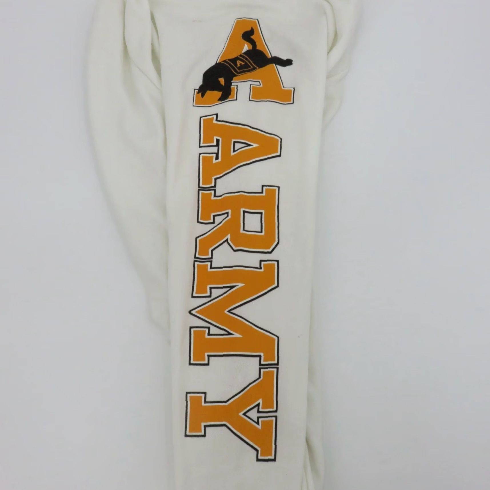 Spell VTG Army Black Knights Men Large White Jogger Sweatpants Size US 33 - 2 Thumbnail