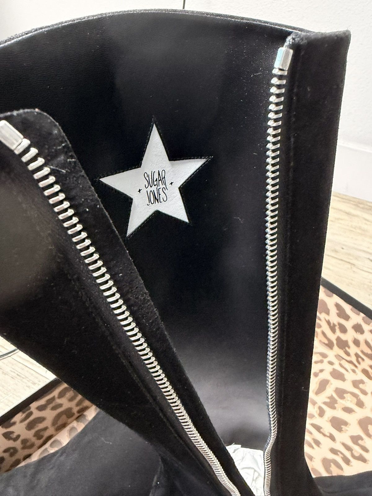 Chrome Hearts Authentic chrome hearts sugar jones boots in black suede Size US 9 / IT 39 - 8 Thumbnail