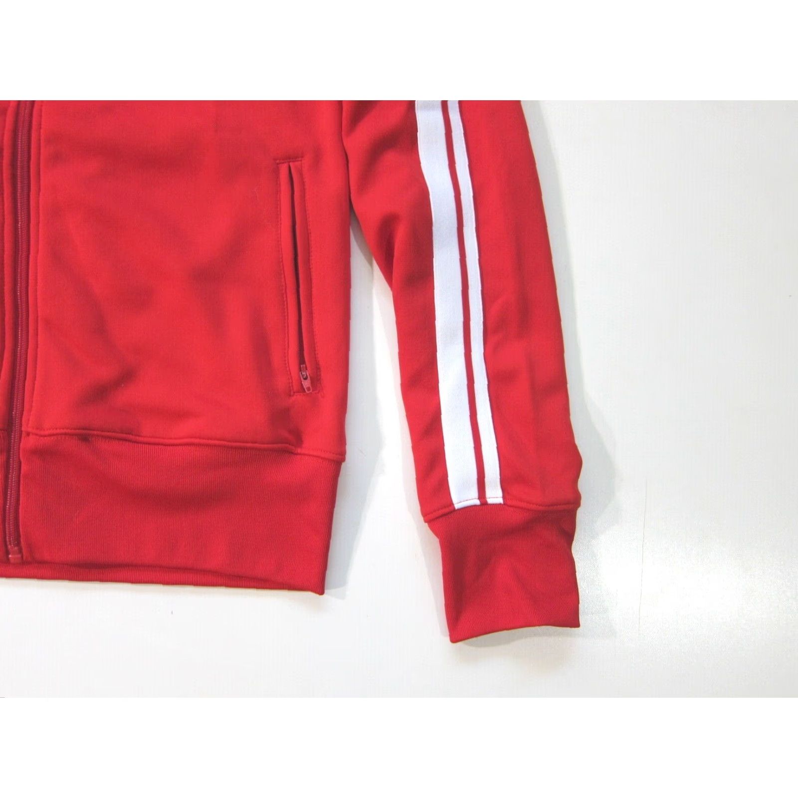 Asics Asics See Jane Run Red White Stretch Zip Pocket Windbreaker Track Jacket Women M Size M / US 6-8 / IT 42-44 - 7 Thumbnail