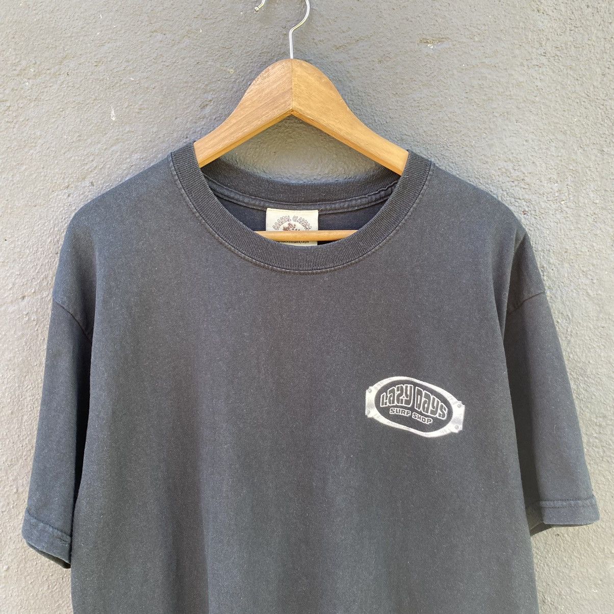 Vintage Vintage Faded Y2K Lazy Days Surf Shop ERD GRUNGE THRASHED T Size US L / EU 52-54 / 3 - 5 Thumbnail