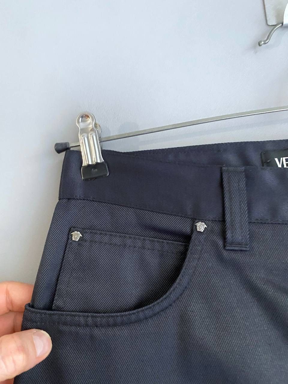 Versace Jeans Couture Vintage Versace Jeans Couture Men's Wide Leg Jeans, W29 L30 Size US 29 - 13 Thumbnail