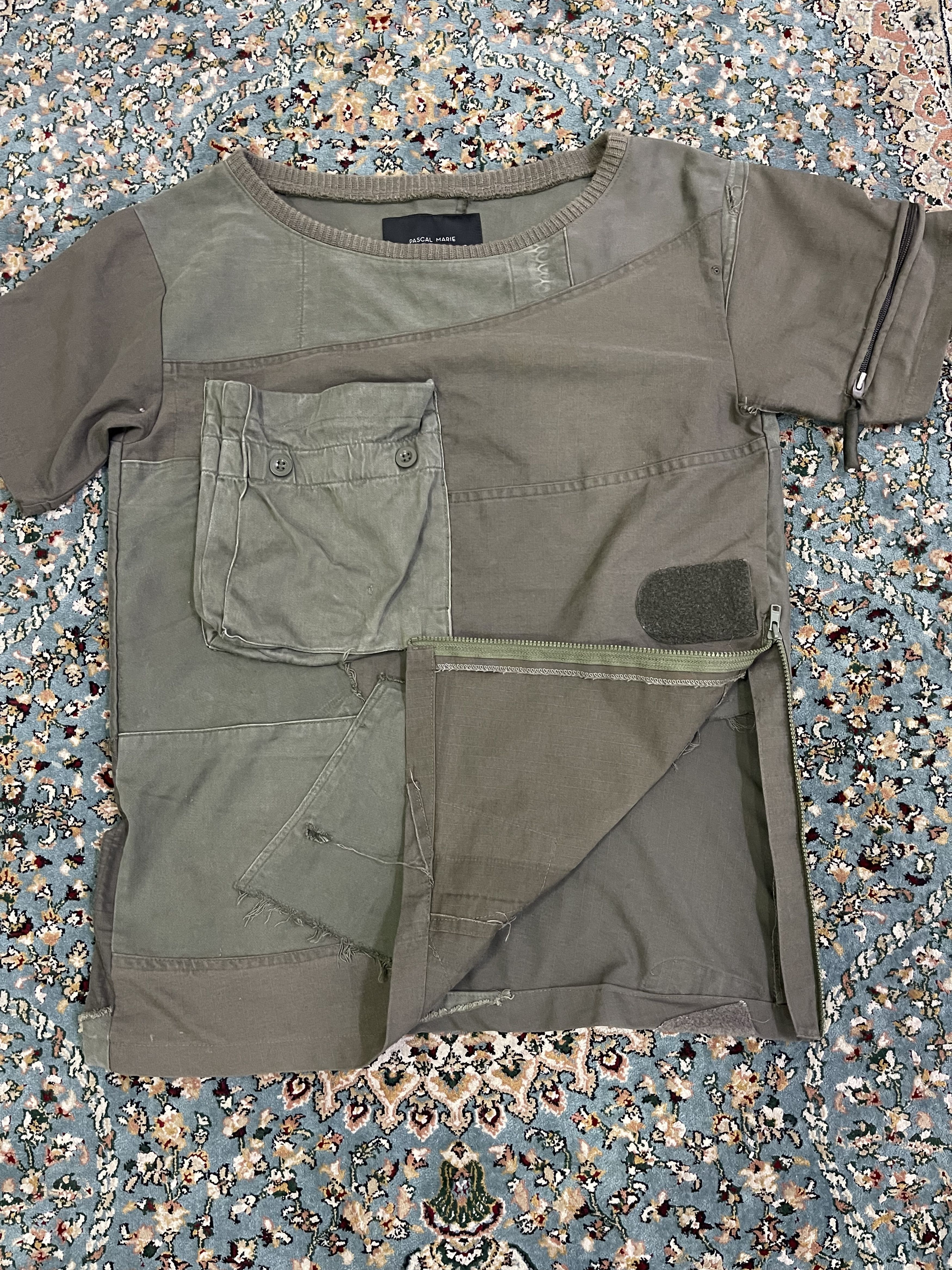 GOA Pascal Marie Reconstruct Army Distressed Style Size US L / EU 52-54 / 3 - 6 Thumbnail