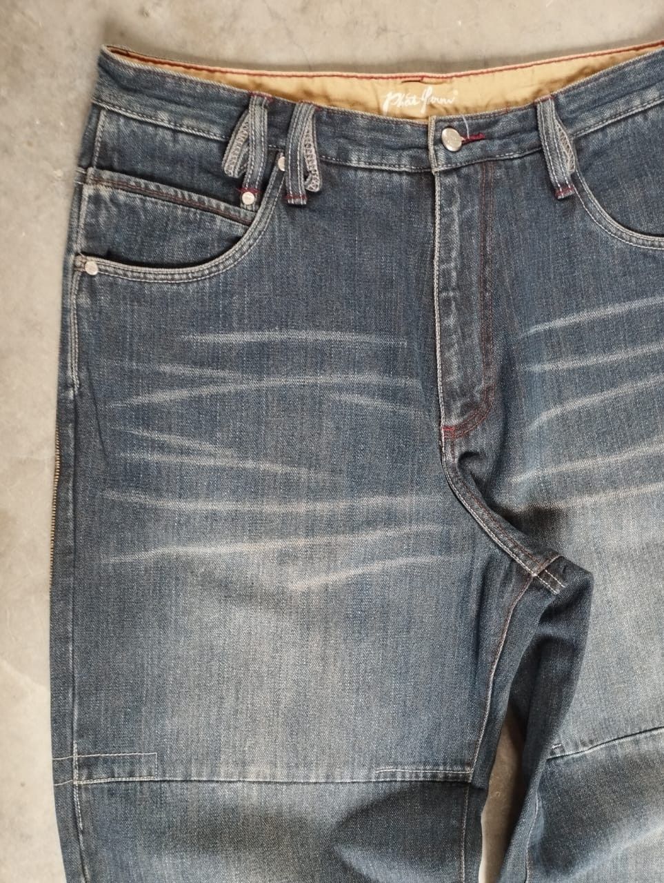 Phat Farm Super Baggy Jeans Vintage 90's Phat Farm Jeans Size US 34 / EU 50 - 6 Thumbnail