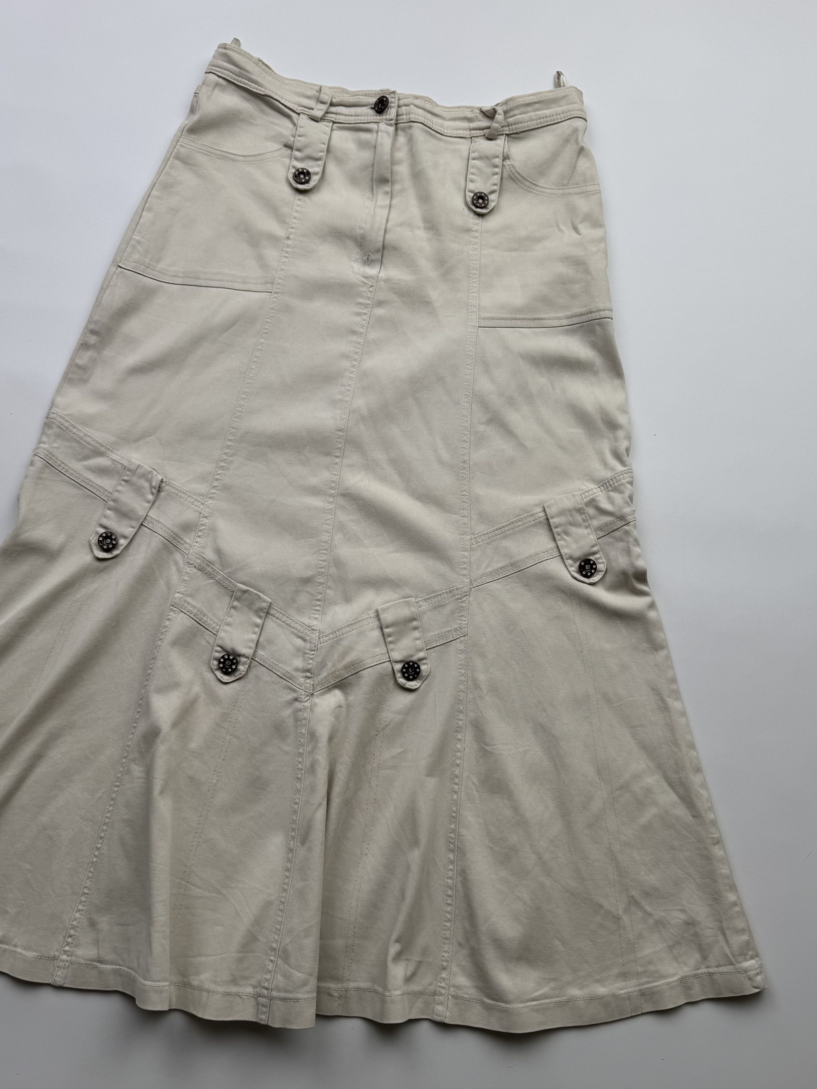 Japanese Brand Vintage Maxi Skirt B211(V490)E2 Size 30" / US 8 / IT 44 - 3 Thumbnail