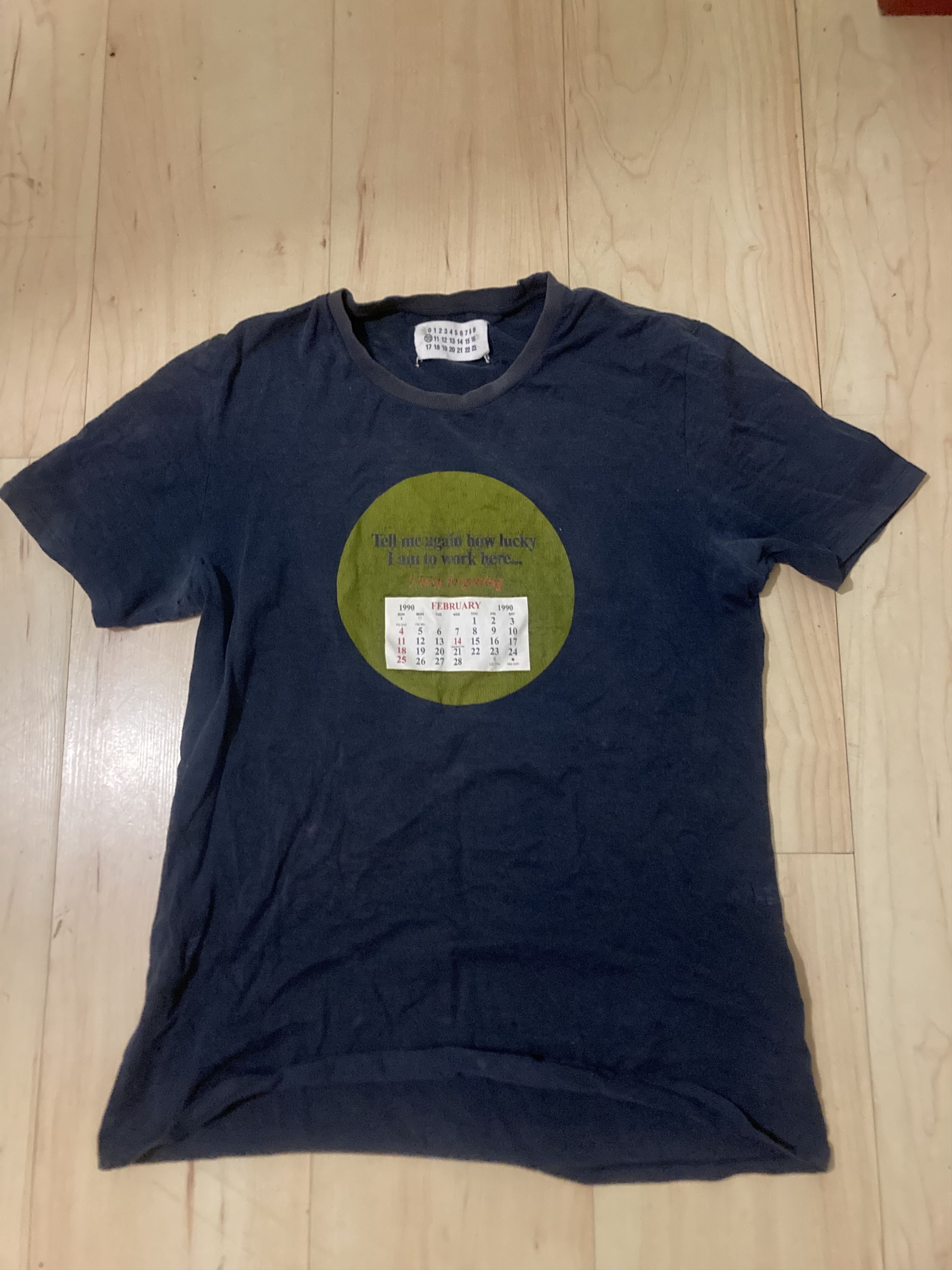 トップス Maison Martin Margiela 03SS Aids Tee Martin Margiela(マルタンマルジェラ) 03SS miss deanna期 AIDS