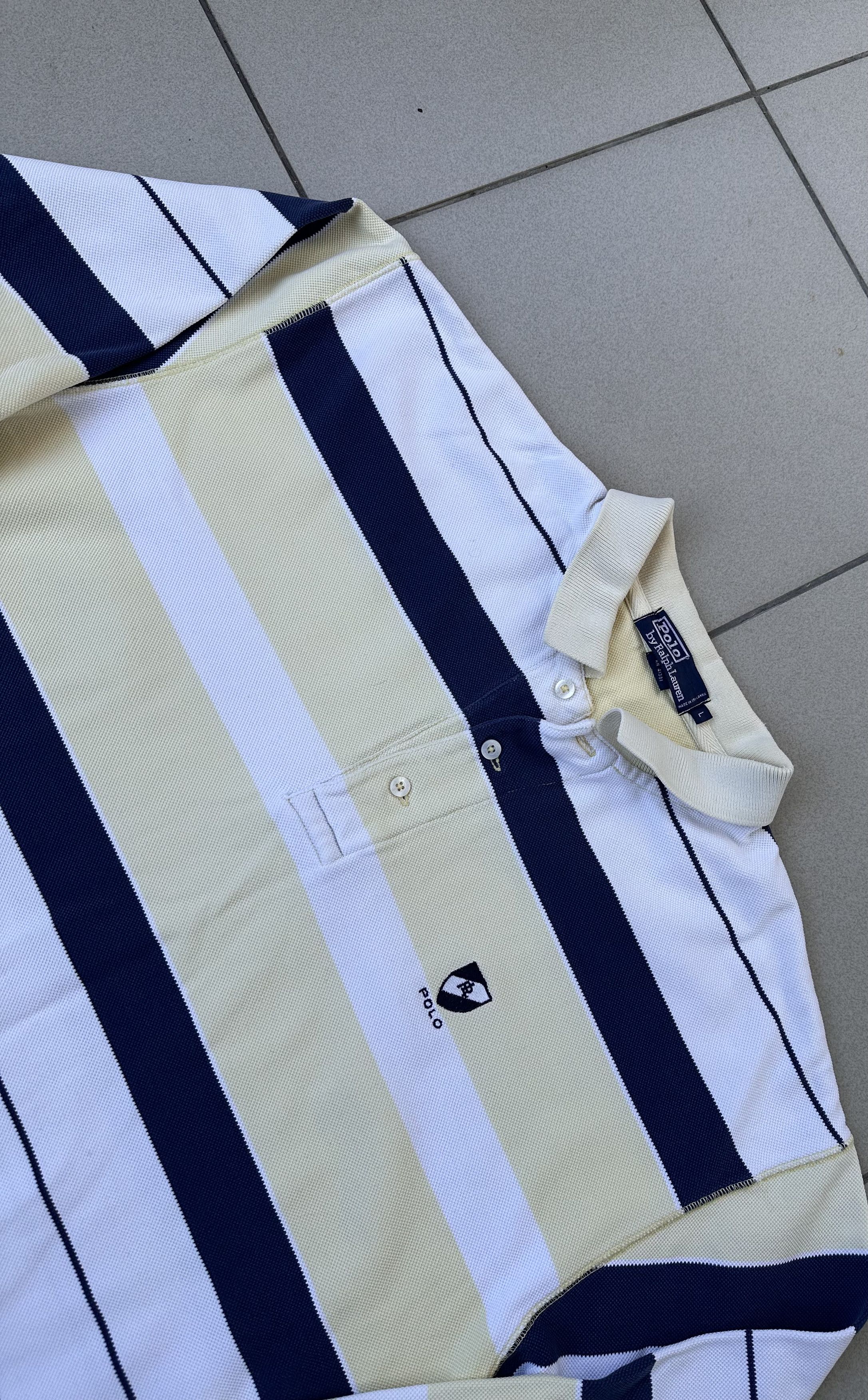 Ralph Lauren × Vintage Vintage Ralph Lauren rugby sweatshirt polo usa Size US L / EU 52-54 / 3 - 2 Thumbnail