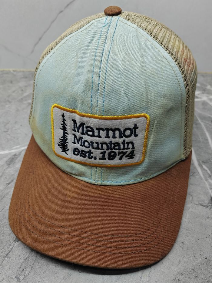 Marmot Vintage Marmot Trucker Hat Cap Size ONE SIZE - 1 Thumbnail