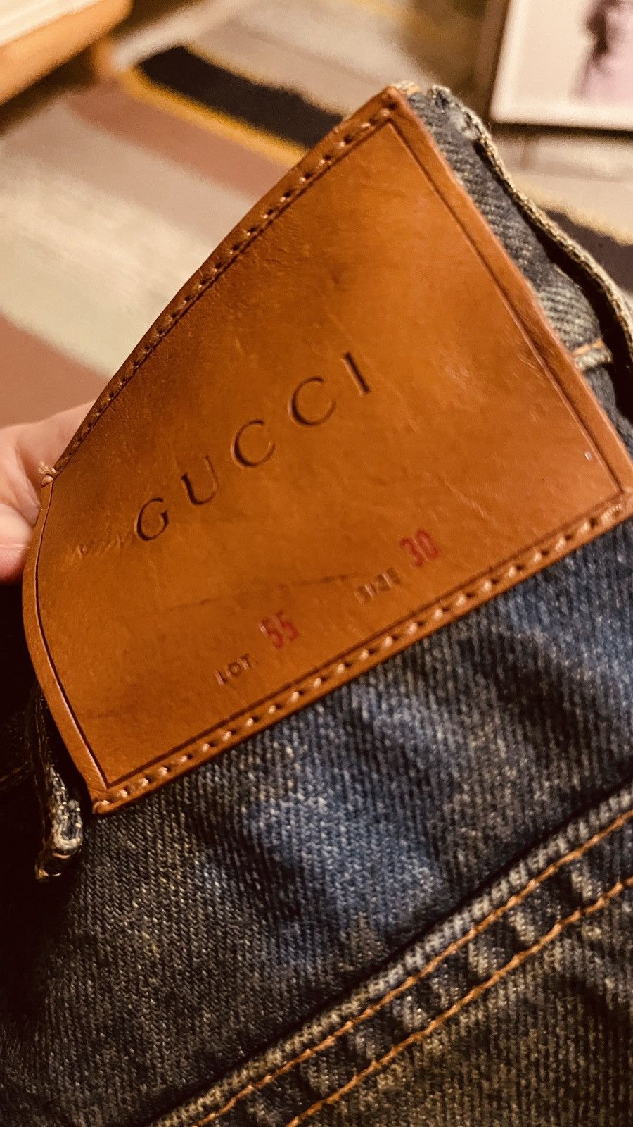 Gucci Gucci Men’s Jeans Faded Sz 30 Size US 30 / EU 46 - 4 Thumbnail