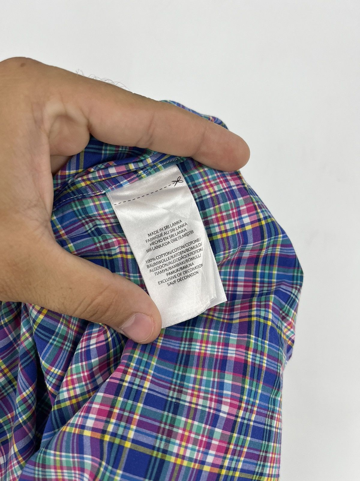 Other Vintage y2k Polo Ralph Lauren Plaid Blake Cotton Flannel Size US M / EU 48-50 / 2 - 11 Thumbnail