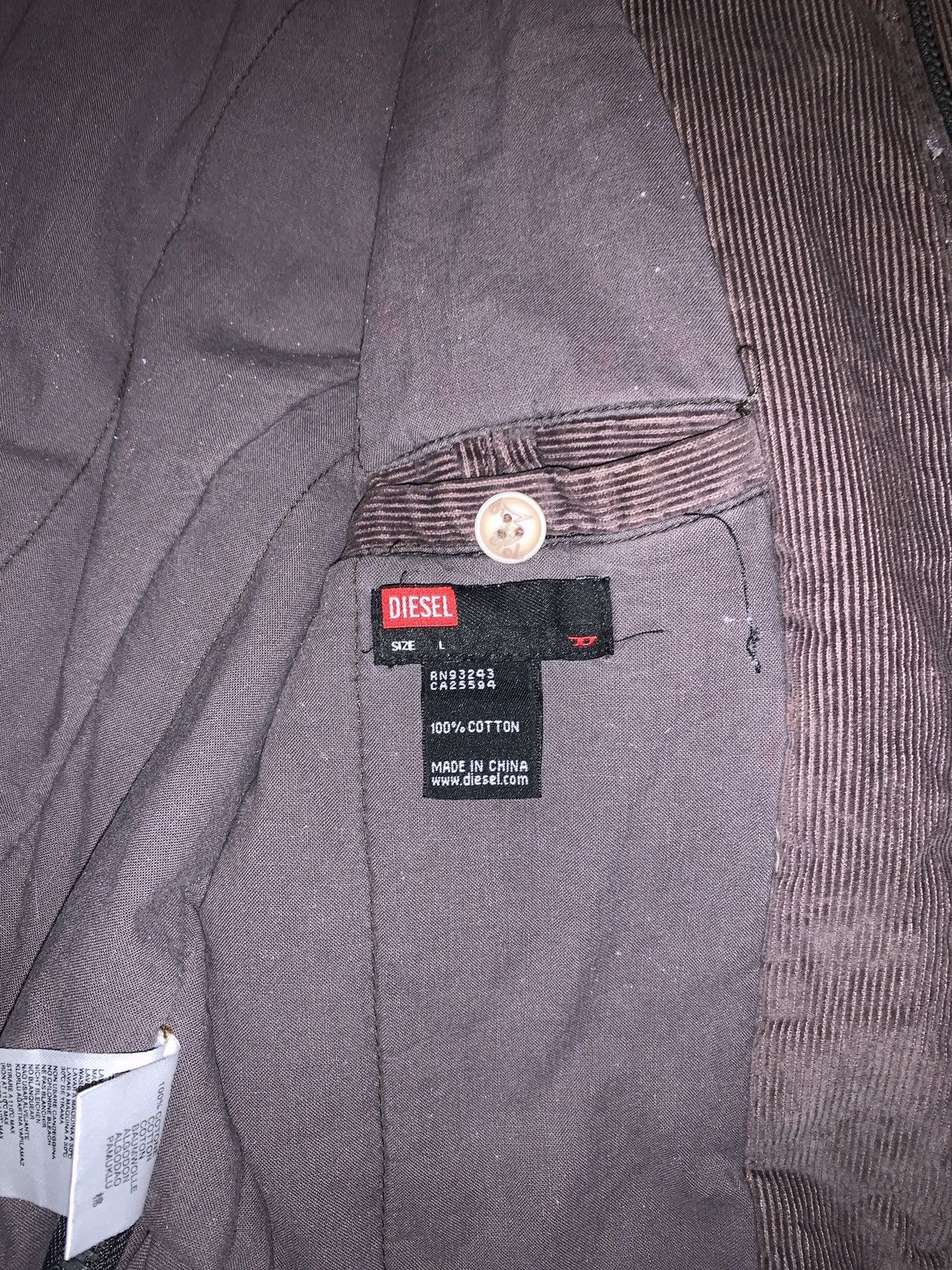 Diesel × Vintage Very Rare 90s Vintage Diesel Jacket Size US M / EU 48-50 / 2 - 4 Thumbnail