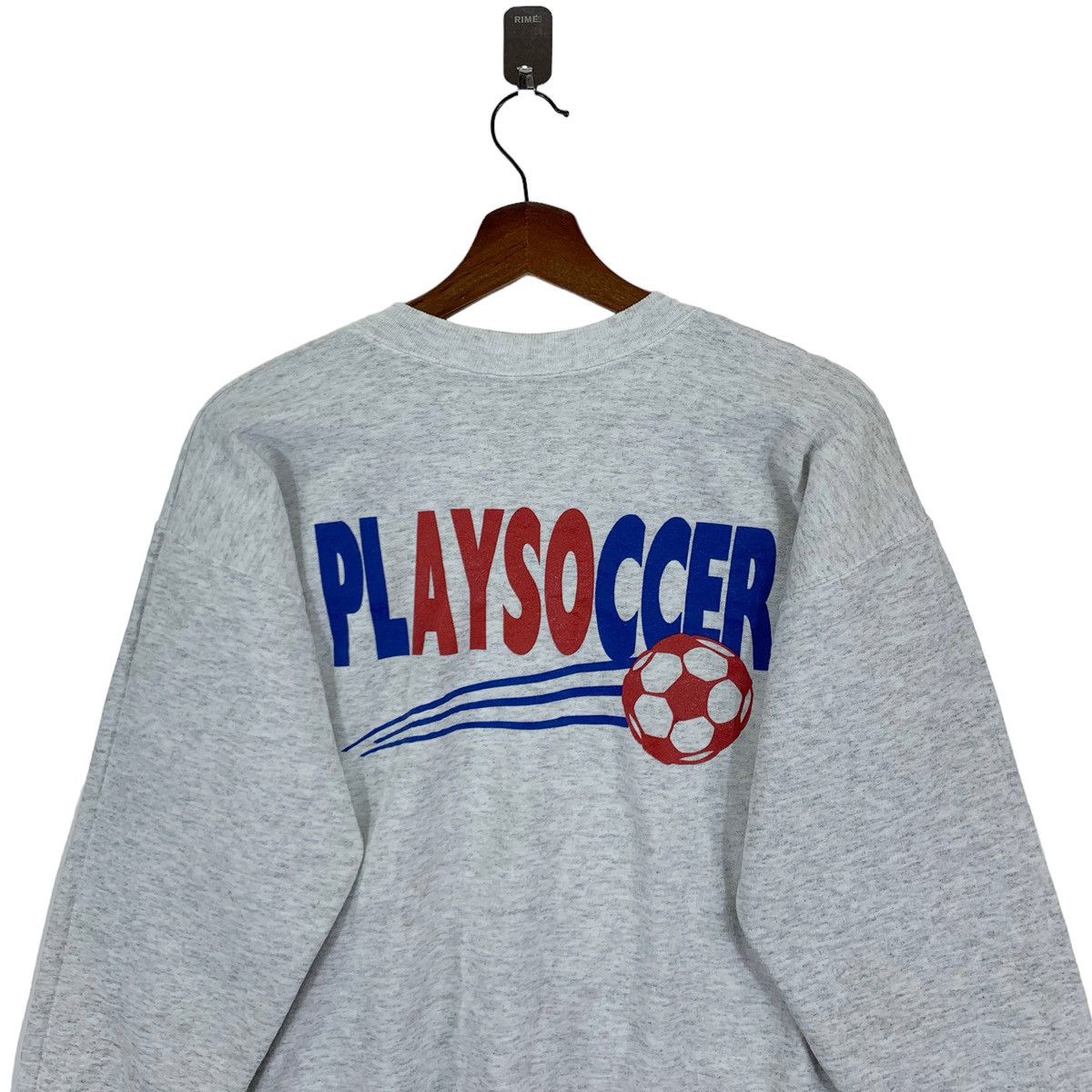 🔥🔥VINTAGE ANTELOPE AYSO PLAYSOCCER PULLOVER CREWNECK