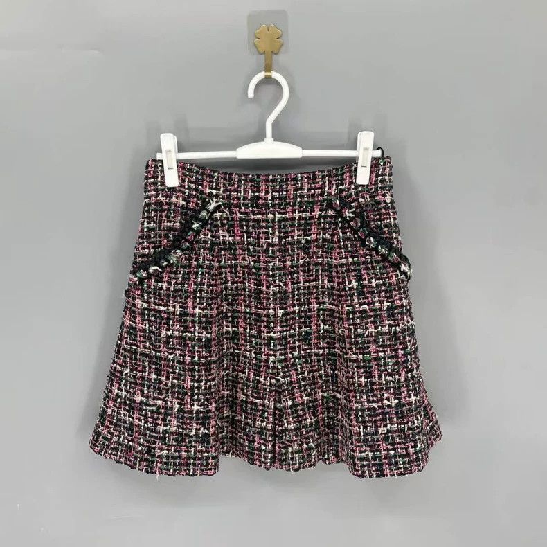 Chanel Chanel Tweed Mini Skirt - dmc Size US 31 - 1 Thumbnail