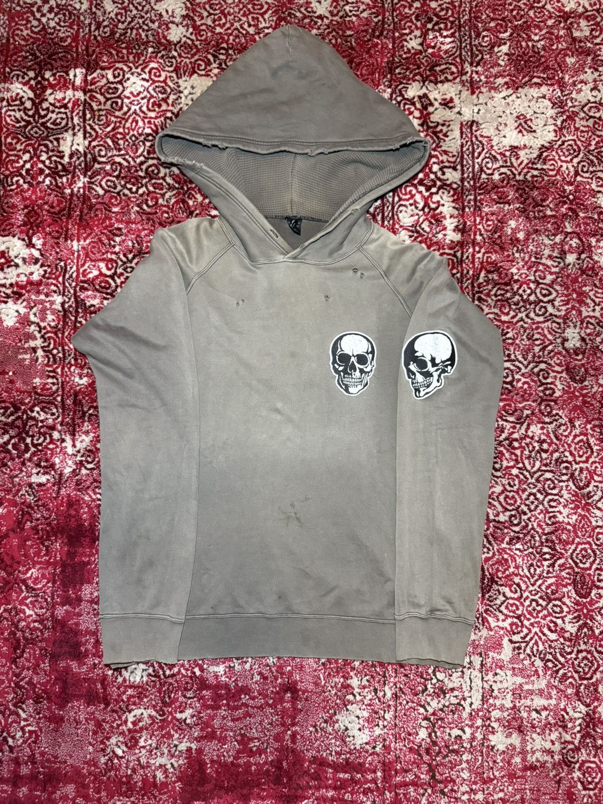 トップス NUMBER (N)INE double zip hoodie XL y2k Number n ine zip - Gem