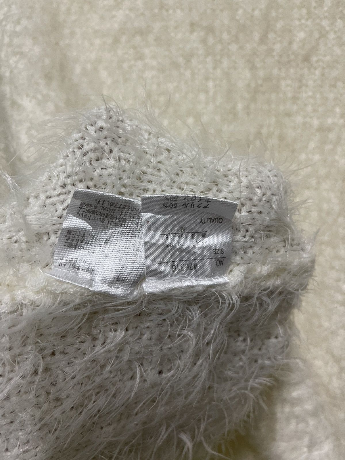 Hiroko Koshino Homme × Japanese Brand HK Works London Jumper Fluffy Size M / US 6-8 / IT 42-44 - 12 Thumbnail