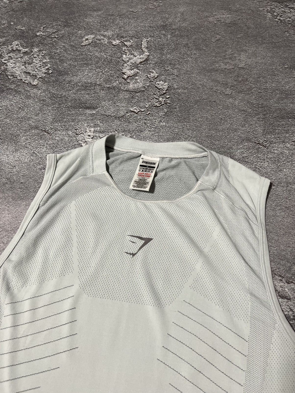 Gymshark Gymshark Apex Seamless Gray Tank Top Size US M / EU 48-50 / 2 - 3 Thumbnail