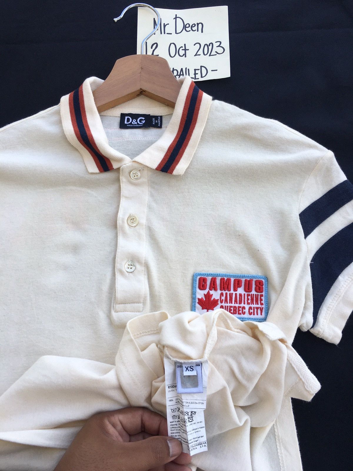 Dolce & Gabbana Rare D&G Dolce and Gabbana Campus Canadienne Tshirt Size US S / EU 44-46 / 1 - 15 Thumbnail