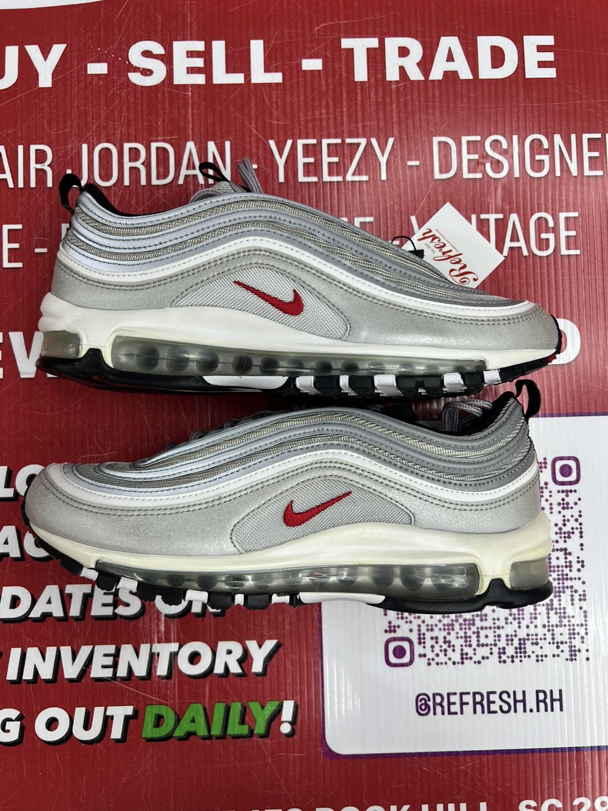 Nike Nike Air Max 97 Silver Bullet 2018 Size 8.5 Size US 8.5 / EU 41-42 - 3 Thumbnail