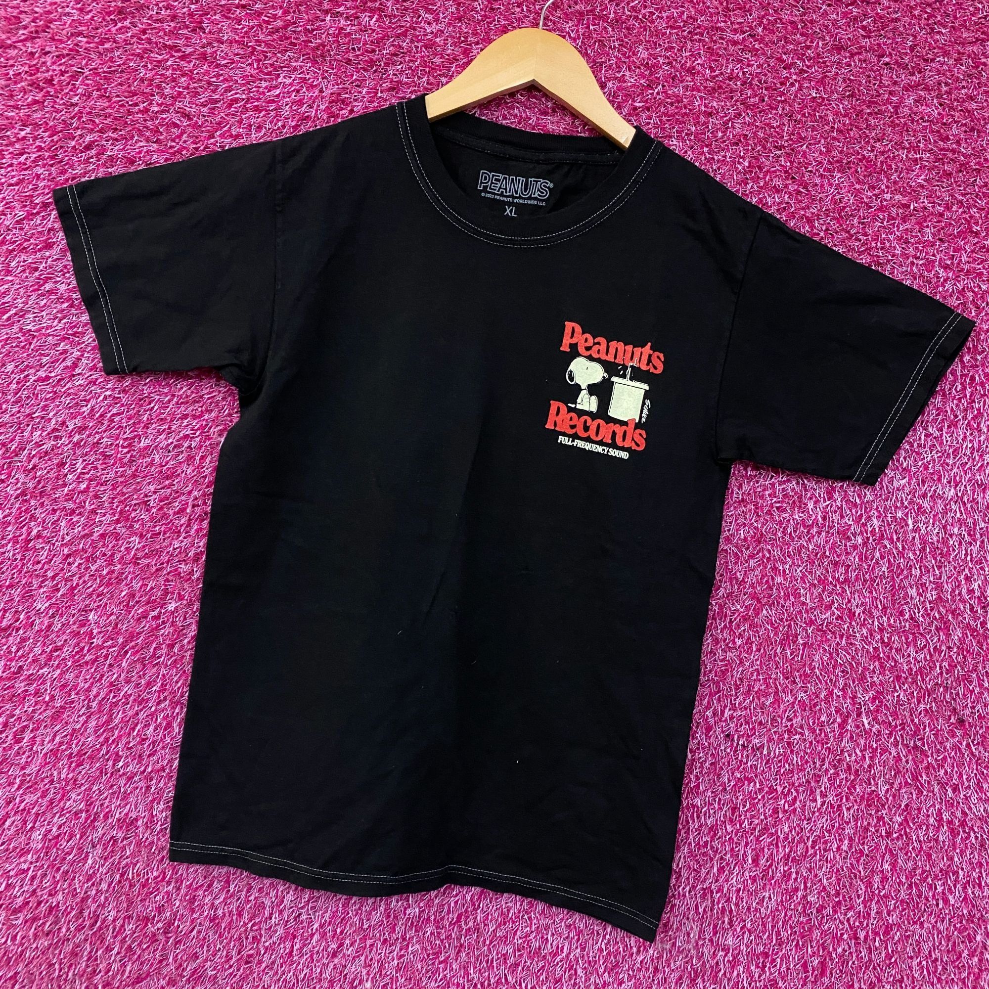 Peanuts Peanuts Records Full-Frequency Sound Graphic T-Shirt XL Size US XL / EU 56 / 4 - 4 Thumbnail