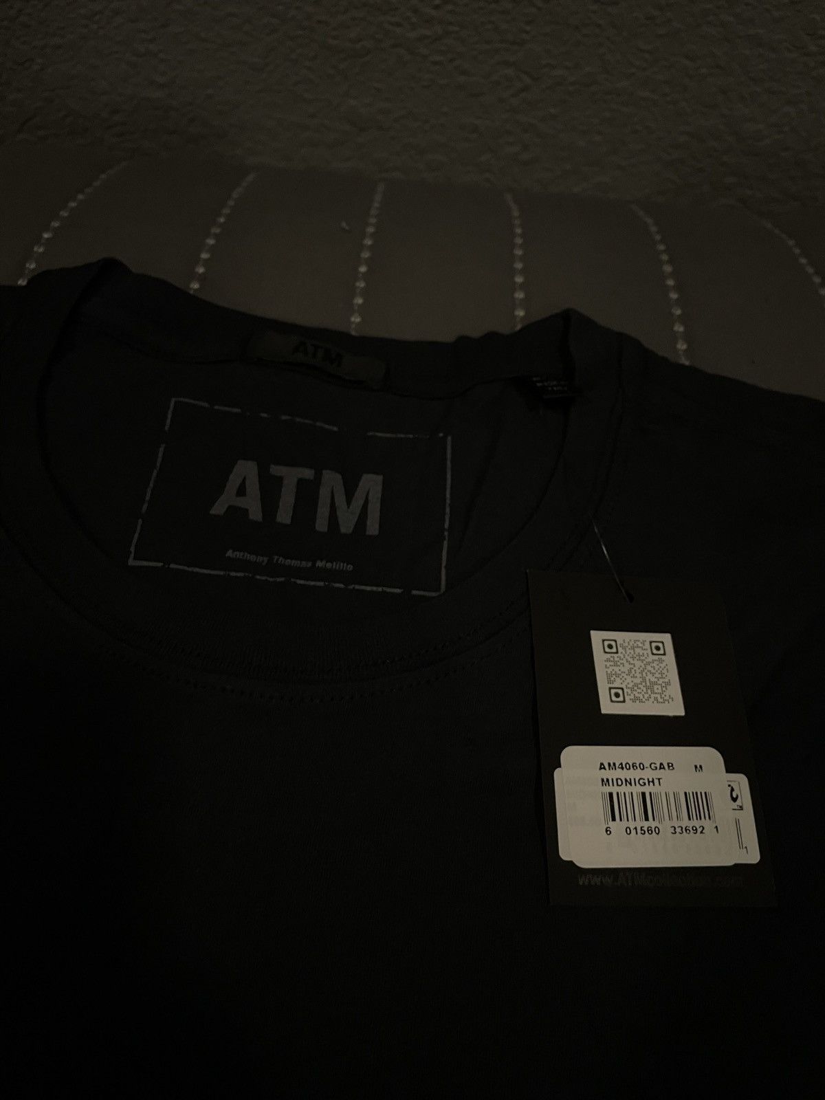 ATM Anthony Thomas Melillo Anthony Thomas Melillo Black T-Shirt Size US M / EU 48-50 / 2 - 3 Thumbnail