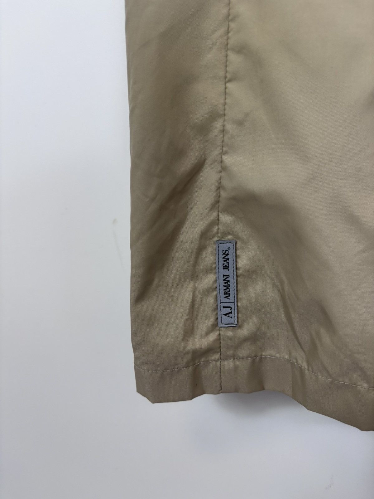 Armani Armani Jeans Women’s Beige Brown Long Trench Coat Size XL / US 12-14 / IT 48-50 - 21 Thumbnail