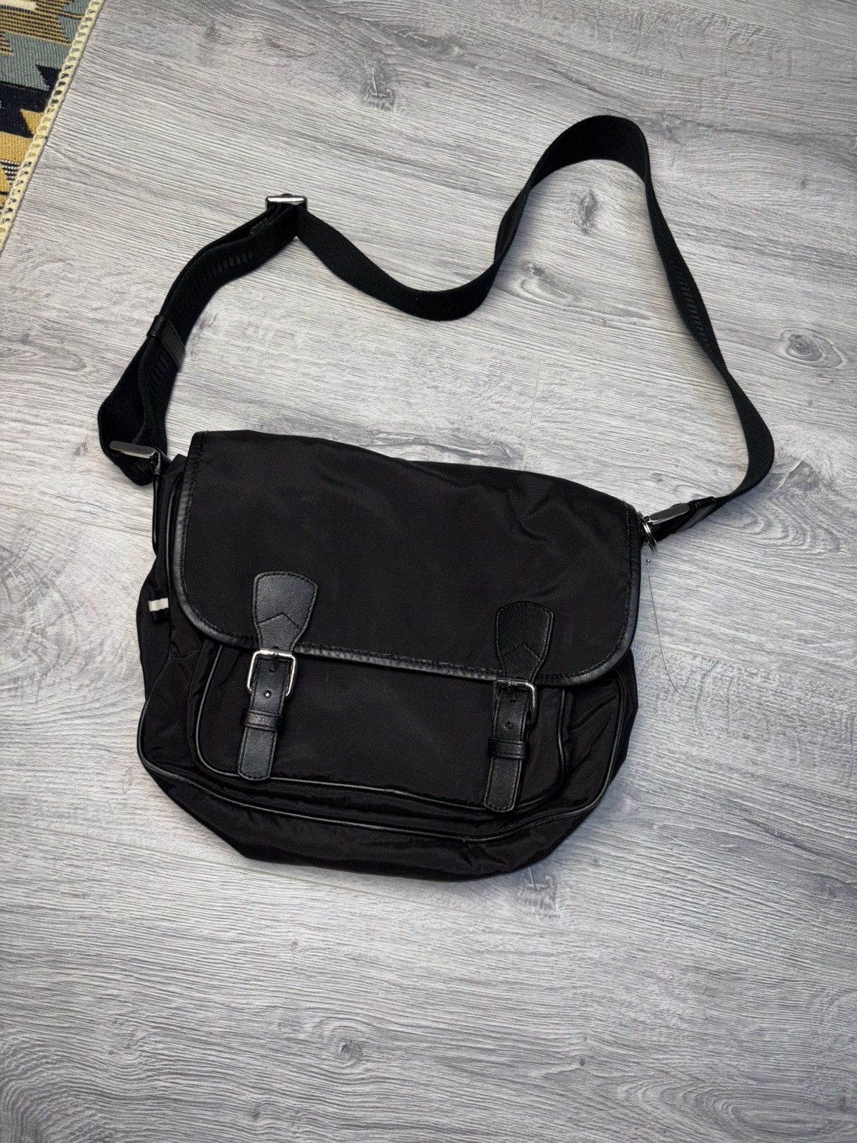 Bally Bally Luxury nylon leather shoulder bag black Size ONE SIZE - 1 Thumbnail