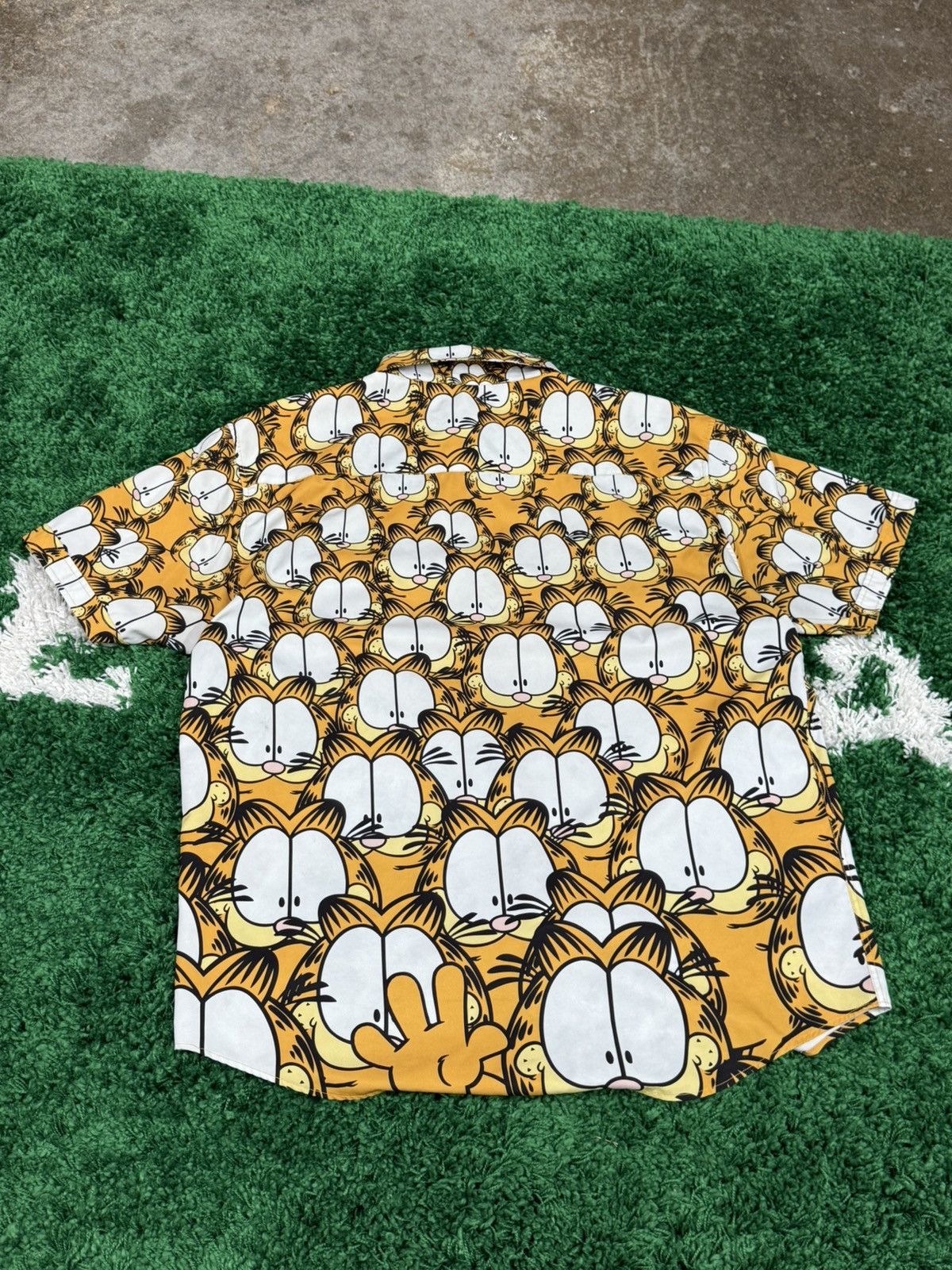 Nickelodeon RARE Nickelodeon Garfield All Over Print 2XL Camp Shirt RARE Size US XXL / EU 58 / 5 - 9 Thumbnail