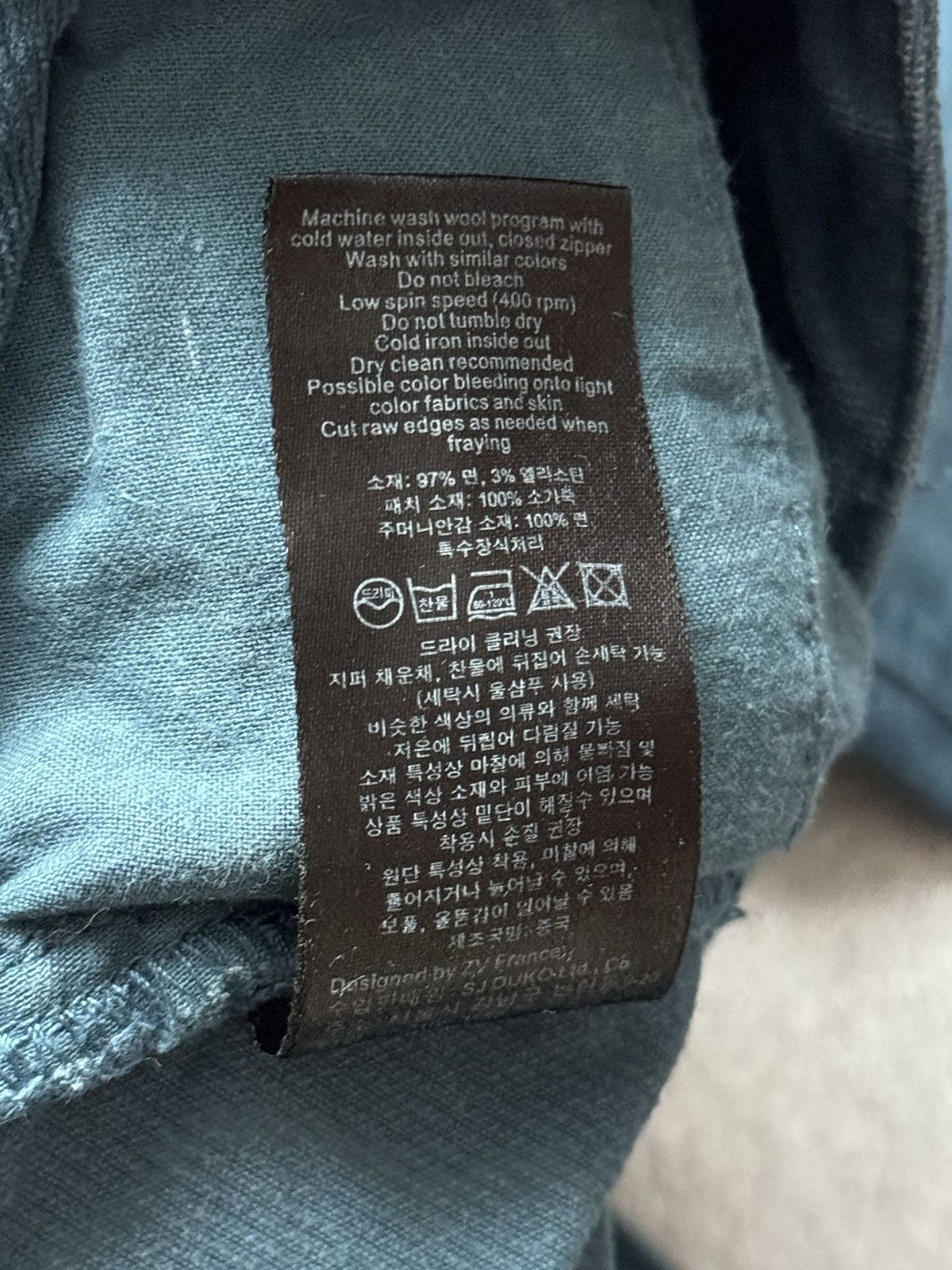 Designer × Zadig & Voltaire Zadig & Voltaire 36 eva zip velours pant trouser chino Jean Size 25" / US 0 / IT 36 - 10 Thumbnail