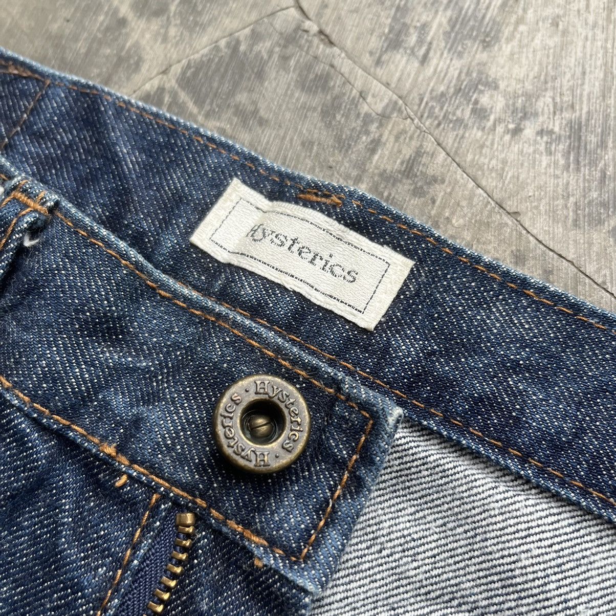Hysteric Glamour × Japanese Brand 2000s hysterics hysterics glamour bootcut flare distressed Size 29" - 9 Thumbnail