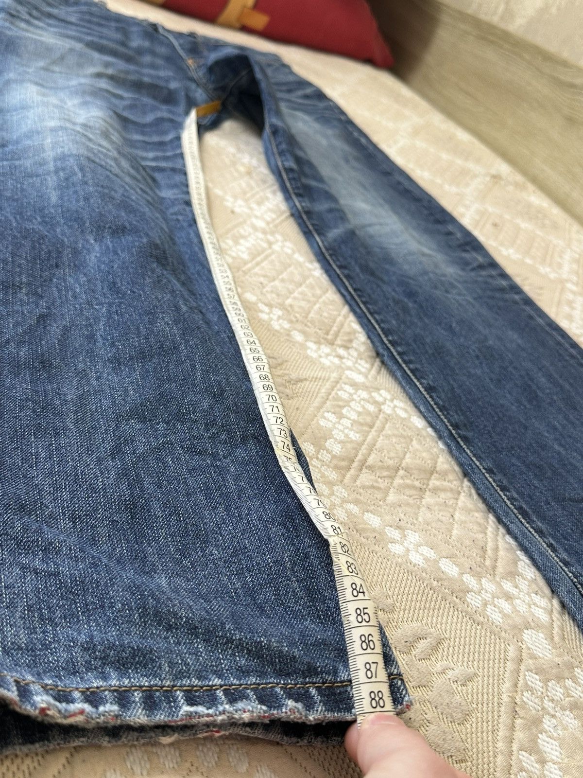 Acne Studios 🔥 Acne Studios Moc Hide Jeans 33x34 Vintage Wash Denim Pants Size US 33 - 14 Thumbnail