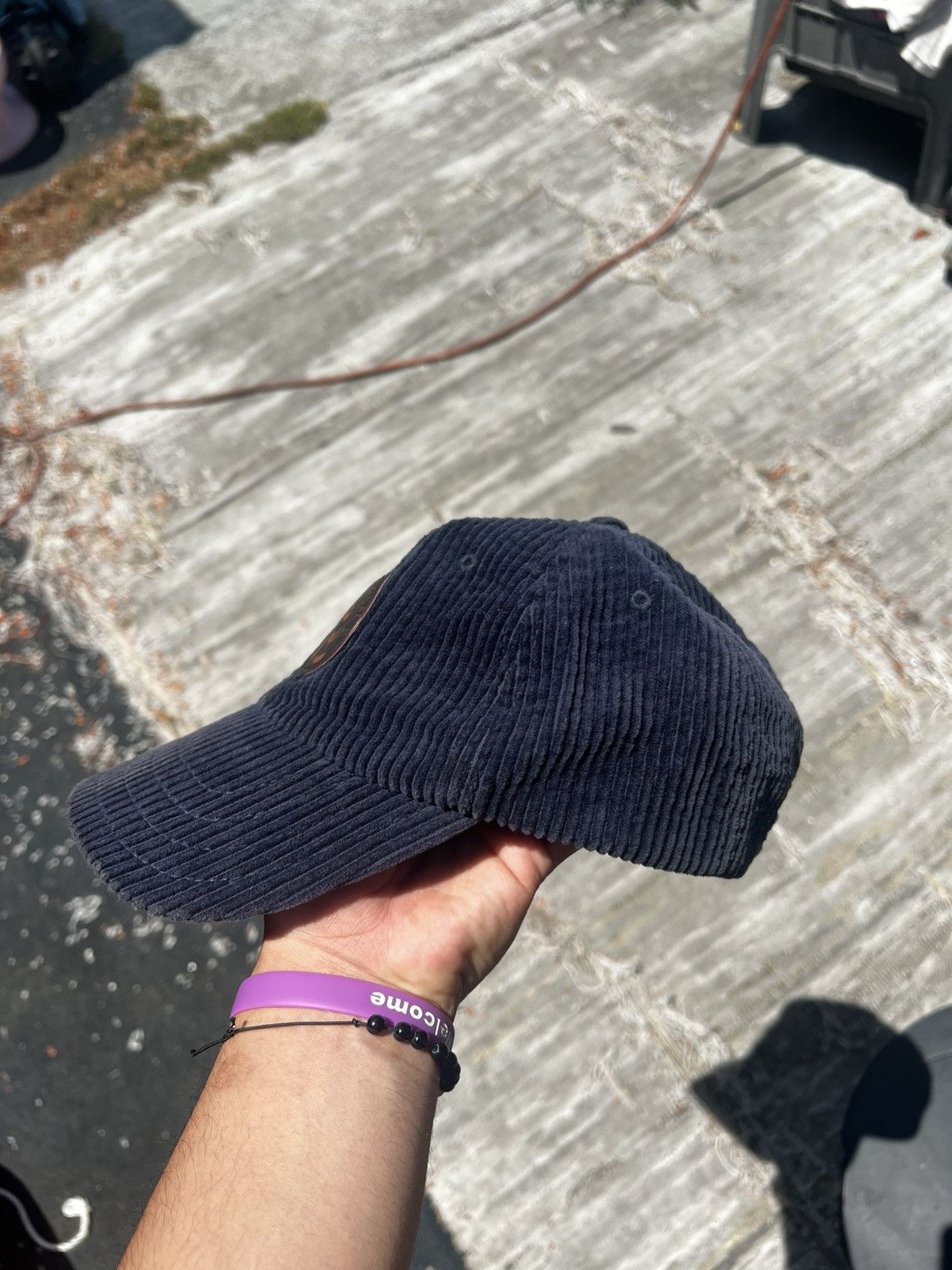 Disney Blue Mickey Corduroy Cap Size ONE SIZE - 2 Thumbnail