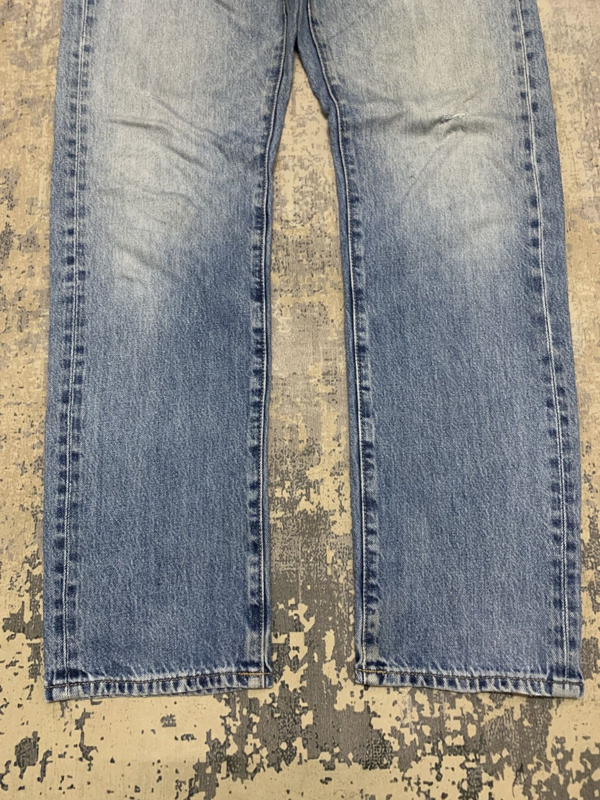 Japanese Brand Vintage Uniqlo Distressed Jeans Denim W30x31 Size US 30 / EU 46 - 5 Thumbnail