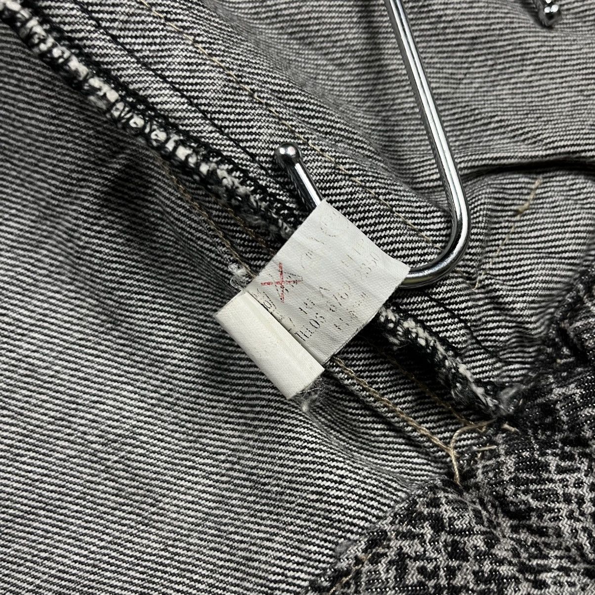 1990s L7 Real Hip - Cyber Reptilian Denim Jacket