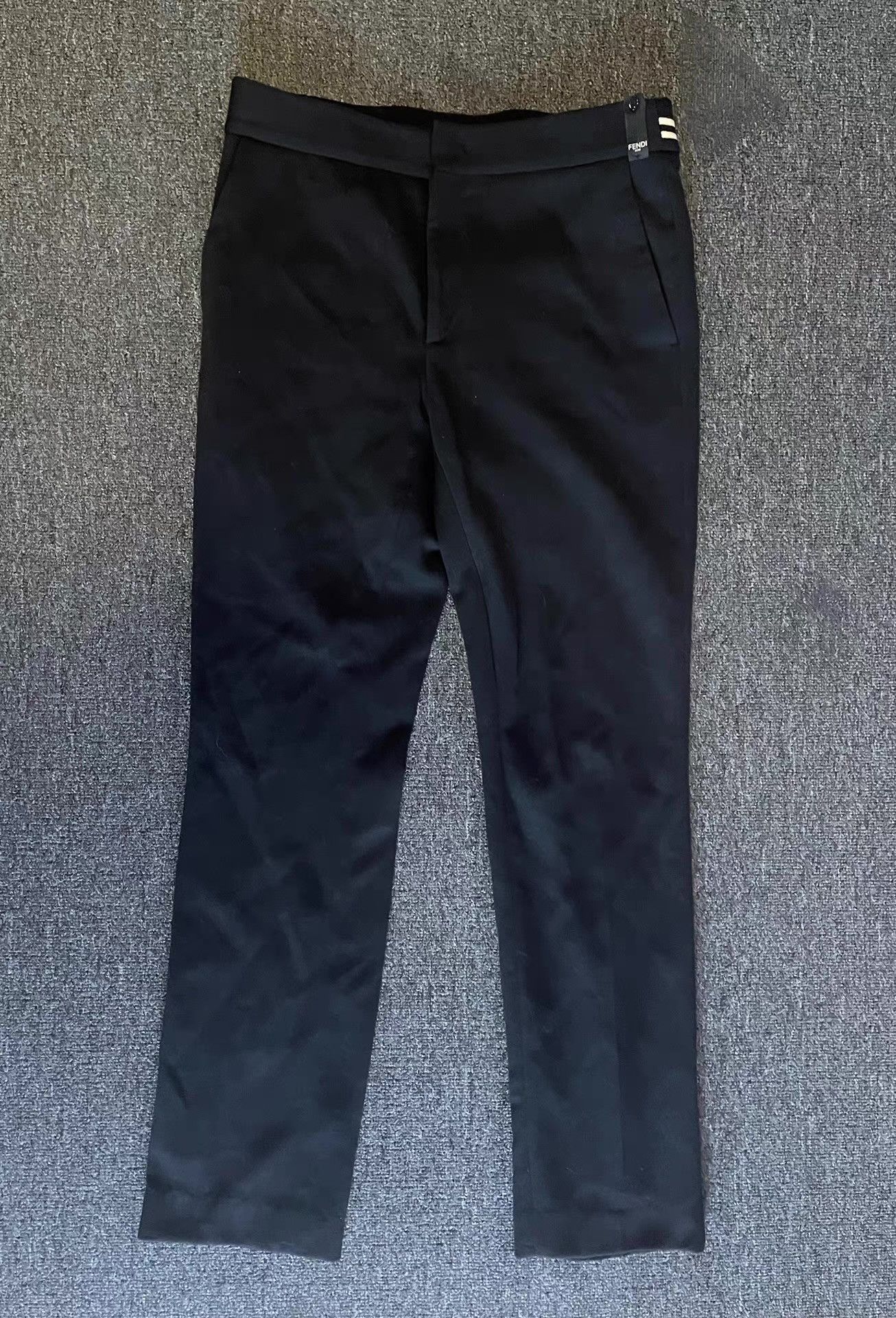Fendi Fendi black casual pants Q4 Size US 34 / EU 50 - 1 Thumbnail