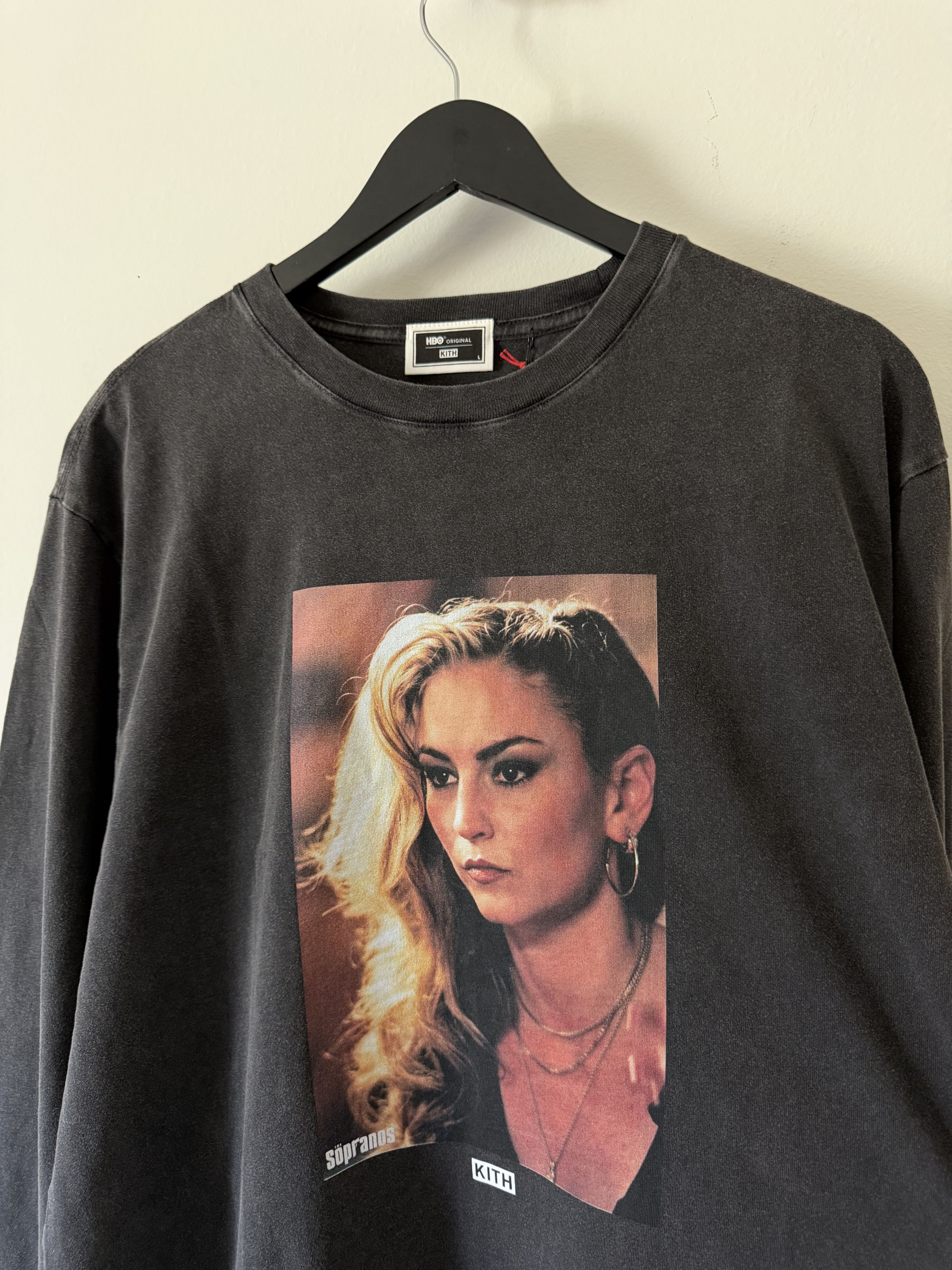 Kith Kith Sopranos Adriana Vintage Long Sleeve Tee in Black Size US L / EU 52-54 / 3 - 2 Thumbnail