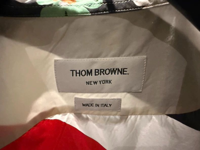 Thom Browne Thom Browne size3 Full flower design shirt Size US L / EU 52-54 / 3 - 3 Thumbnail