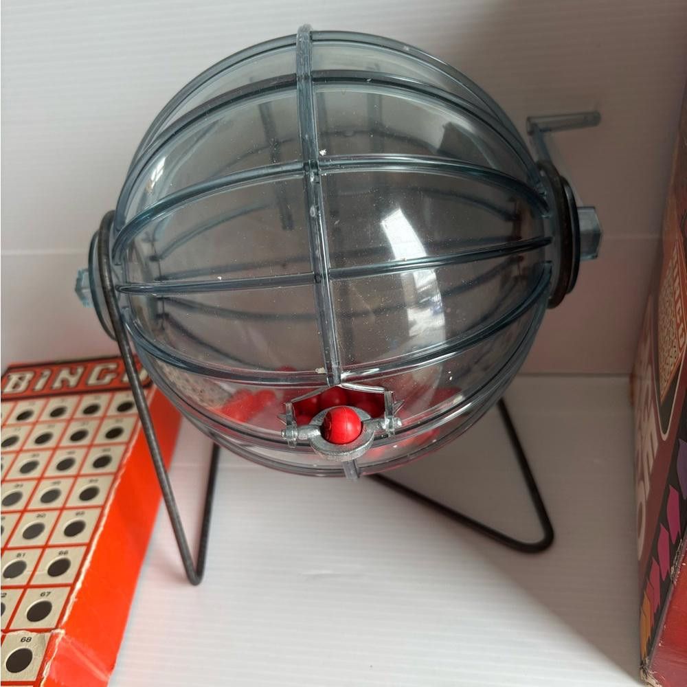 Designer Vintage 1980 Hasbro Industries Cage Bingo Game Size ONE SIZE - 2 Thumbnail