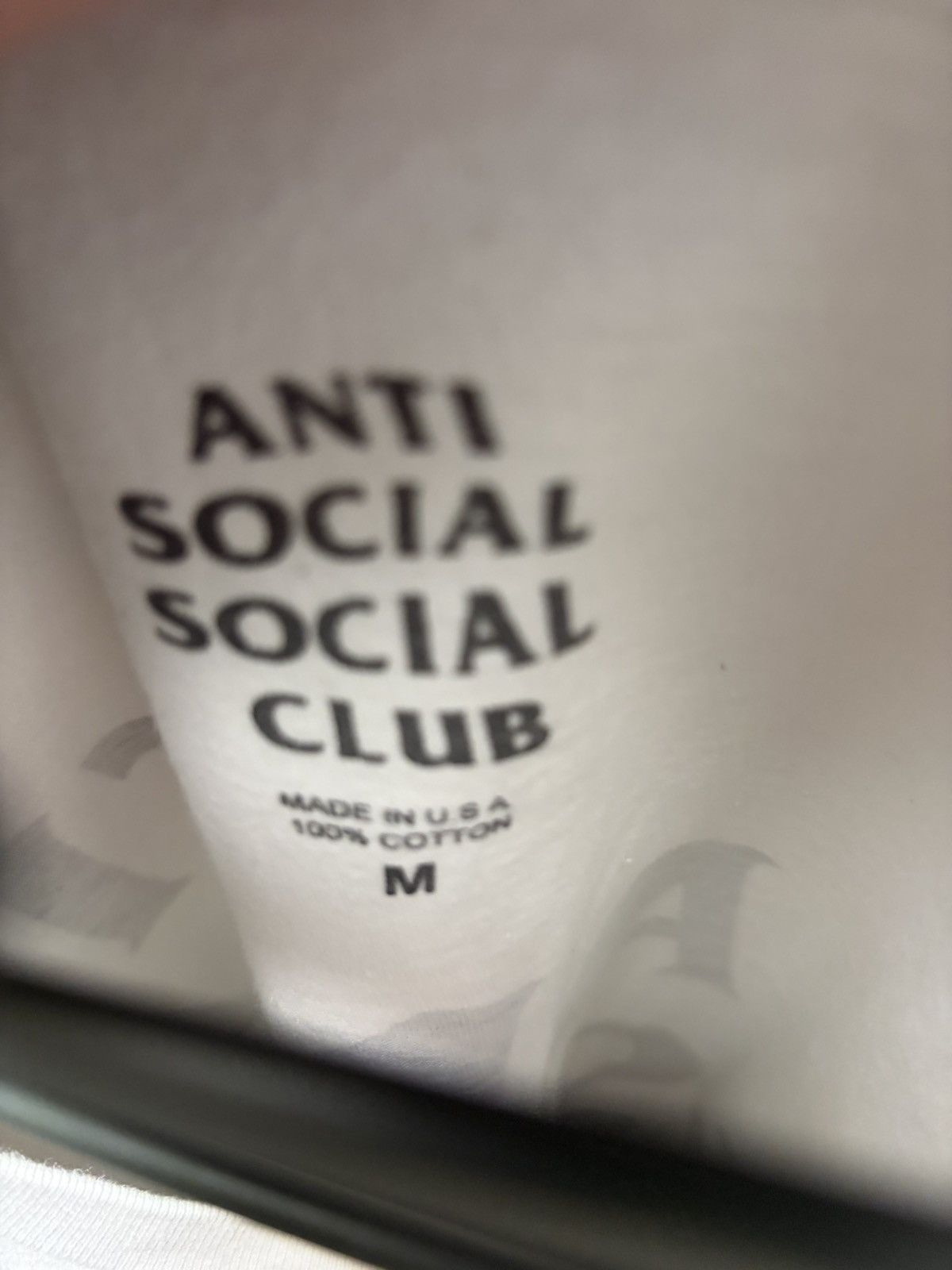 Anti Social Social Club Anti Social Social Club White Tee Size US M / EU 48-50 / 2 - 3 Thumbnail