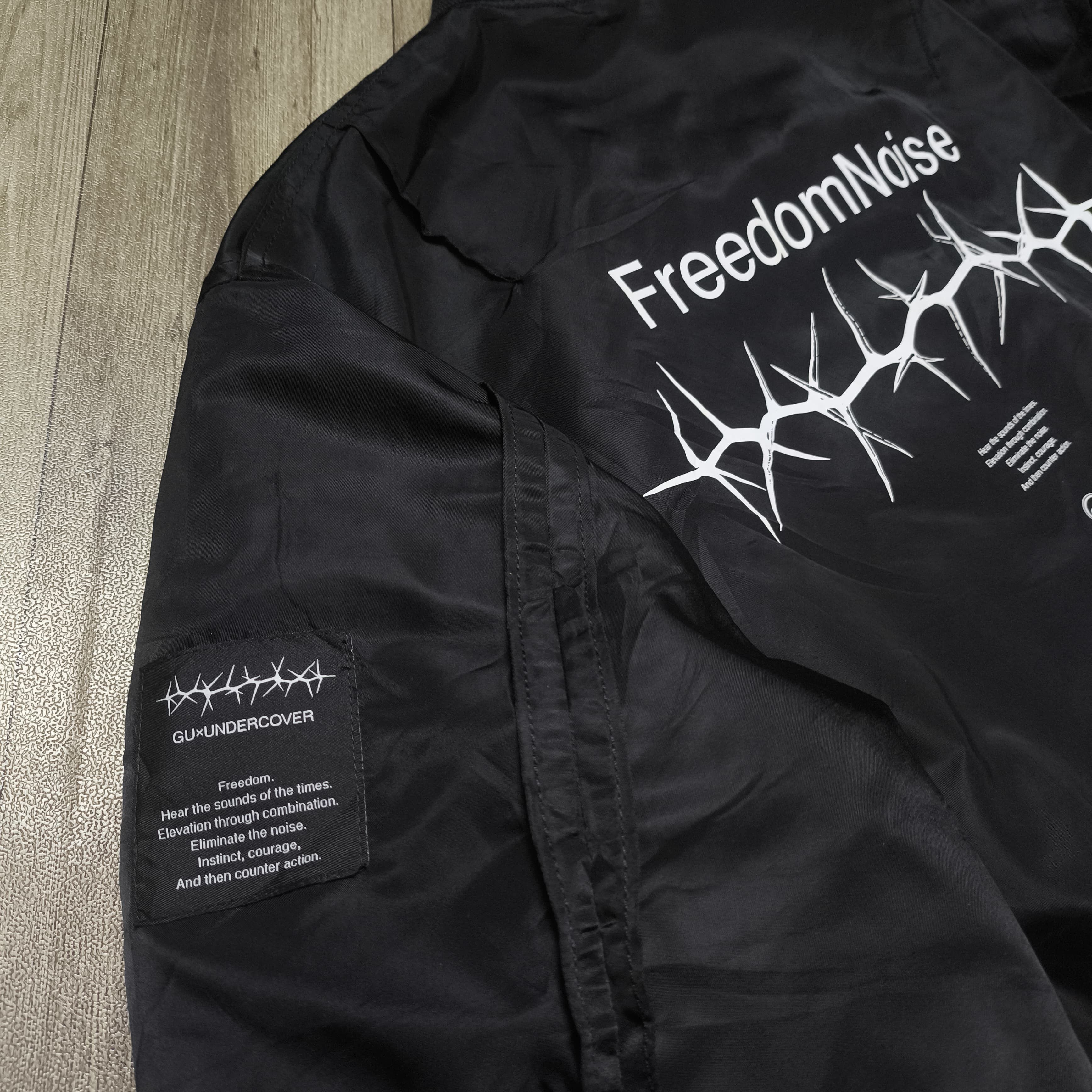 GU × Undercover Undercover GU Freedom Noise MA-1 Bomber Jacket Size US M / EU 48-50 / 2 - 8 Thumbnail