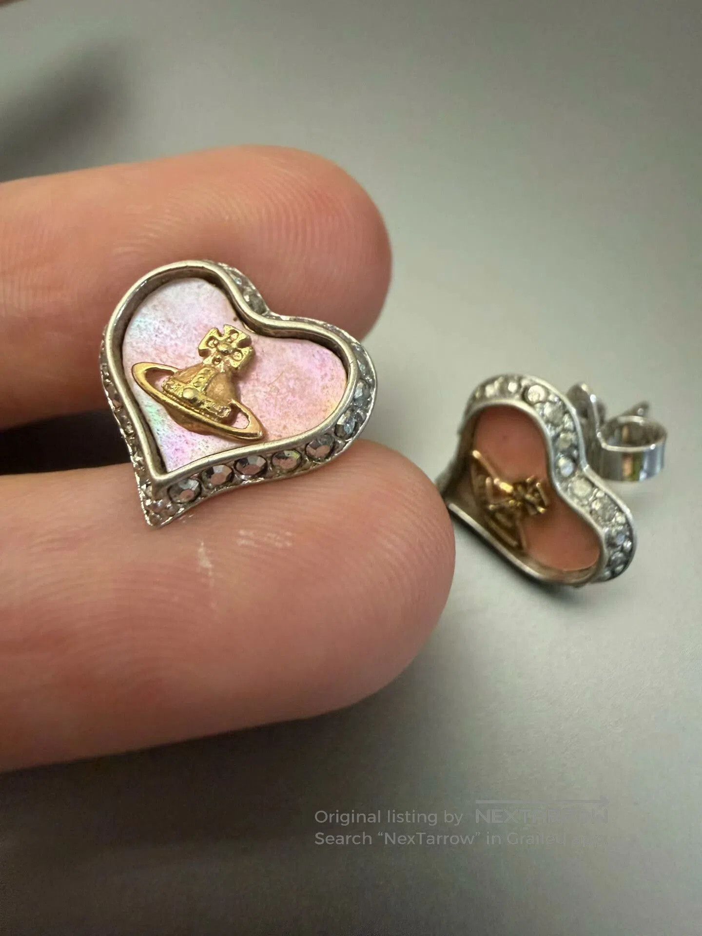 Vivienne Westwood Vivienne Westwood Heart Earrings. Size ONE SIZE - 2 Thumbnail