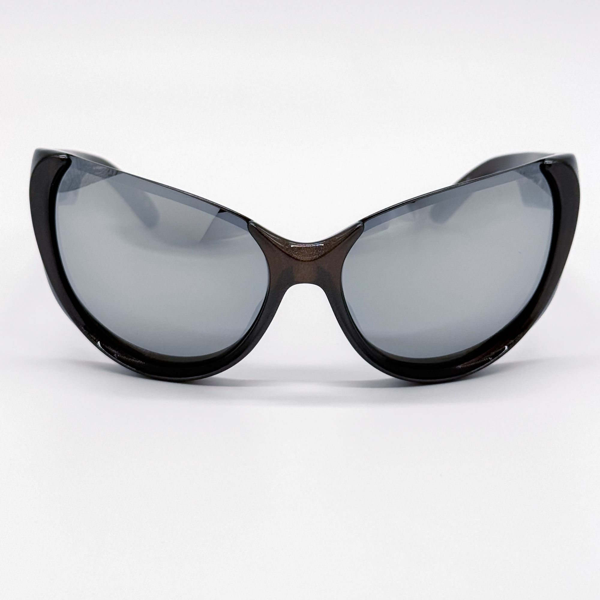 Balenciaga NEW BALENCIAGA BB0201S 002 SUNGLASSES BROWN OVERSIZED WOMEN Size ONE SIZE - 3 Thumbnail