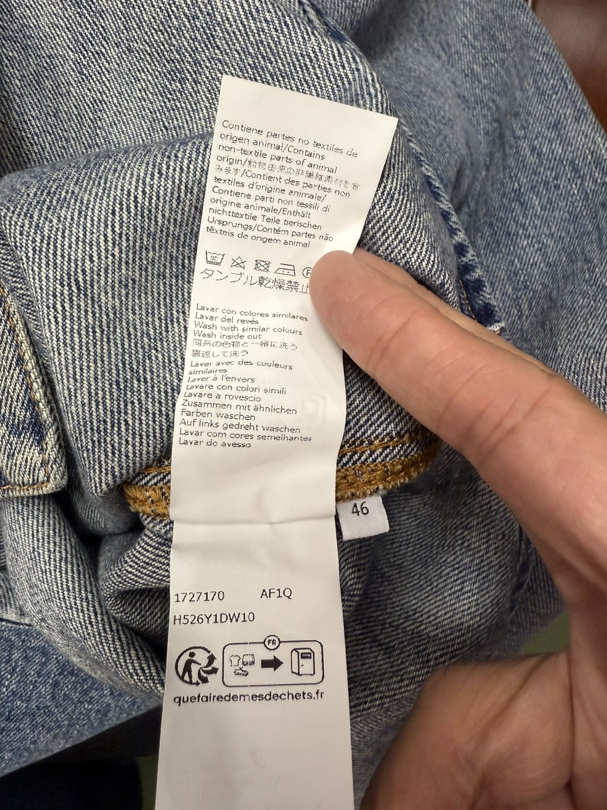 Loewe Loewe denim bow shirt 46 Size US S / EU 44-46 / 1 - 6 Thumbnail