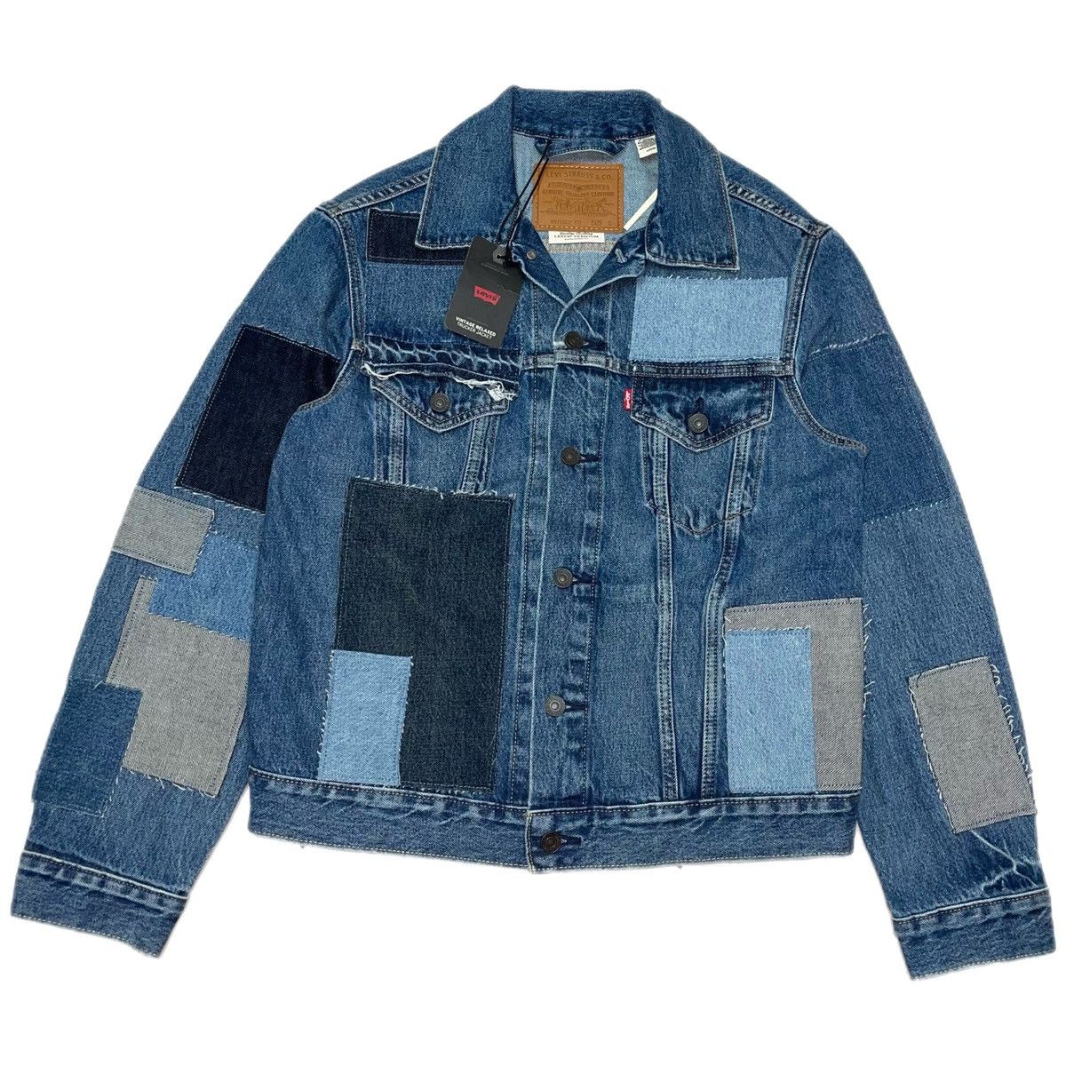 Levi’s type 3 trucker Patchwork Denim Jacke