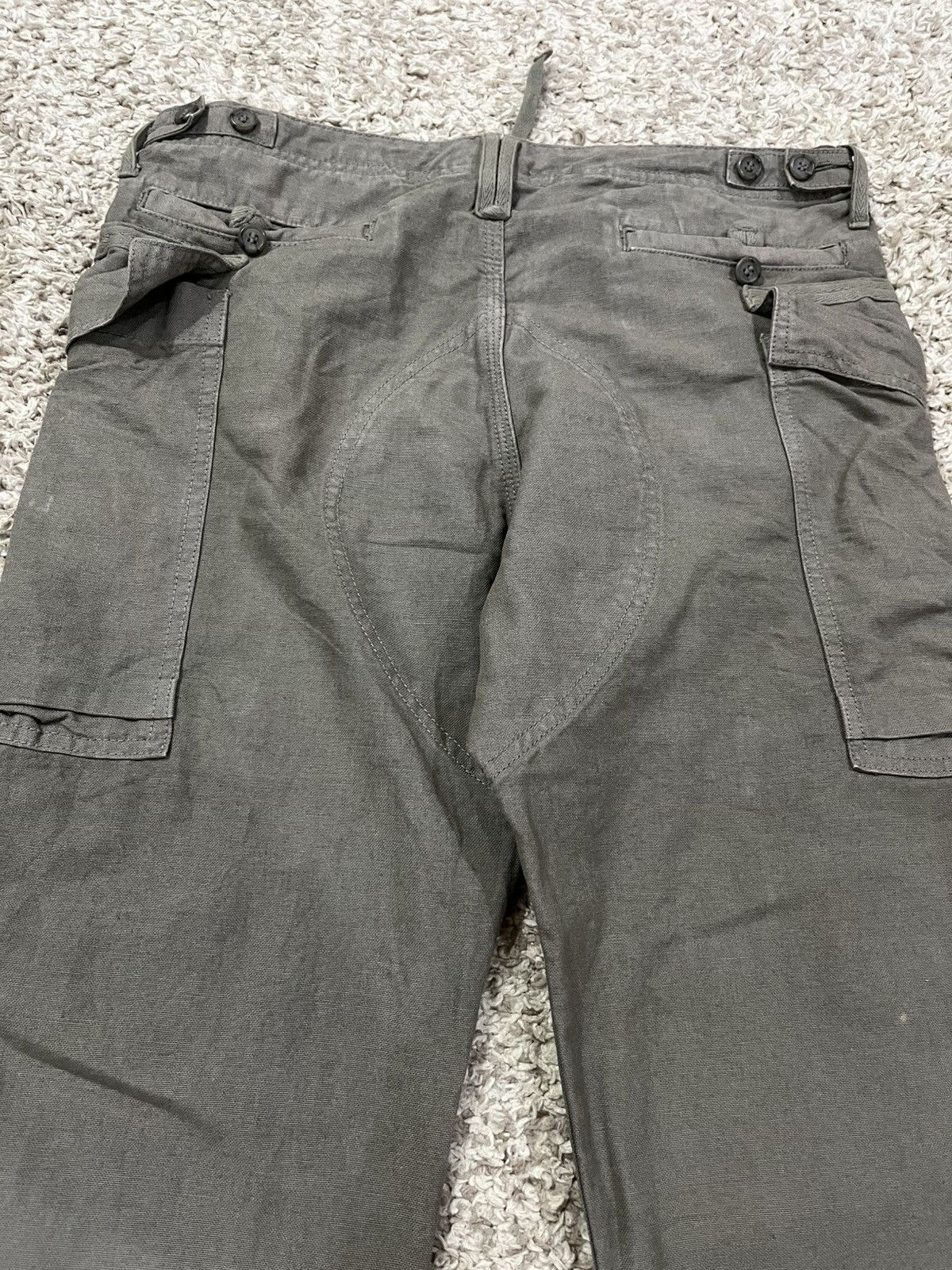 Japanese Brand FINAL DROP‼️ 🔥 FLASH REPORT WIDE POCKET FATIGUE PANTS Size US 32 / EU 48 - 9 Thumbnail