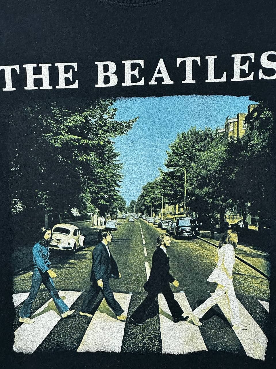 Band Tees Vintage Y2K The Beatles Abbey Road Faded Graphic Shirt S Size US M / EU 48-50 / 2 - 4 Thumbnail