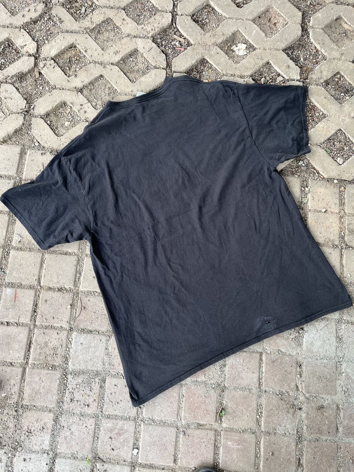 Japanese Brand × Vintage Vintage Overprint Skull Tee Size US XL / EU 56 / 4 - 10 Thumbnail