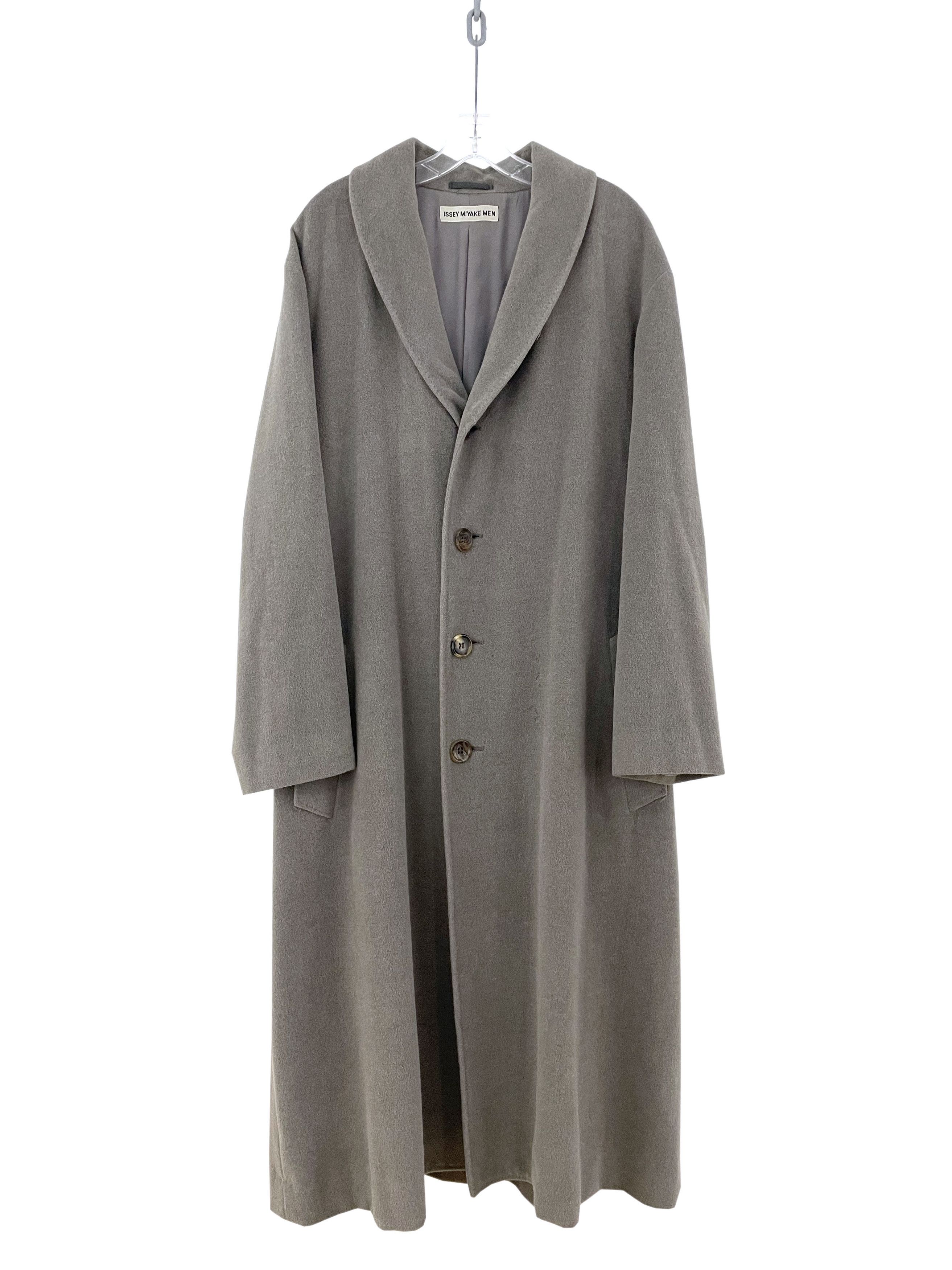 Issey Miyake AW01 Angora Coat Size US L / EU 52-54 / 3 - 1 Thumbnail